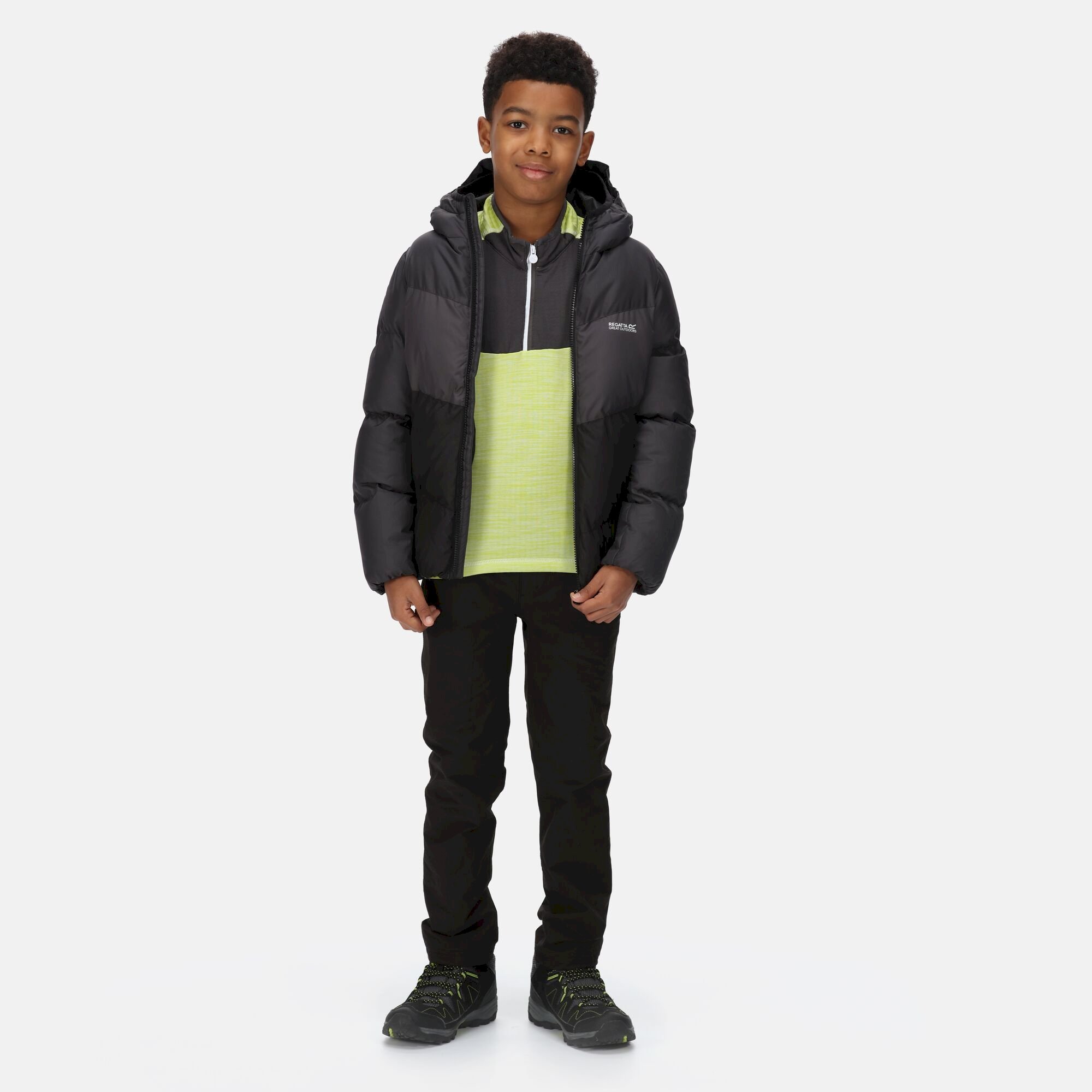 Kids' Lofthouse VI Insulated Jacket | Ash Dark Grey Black