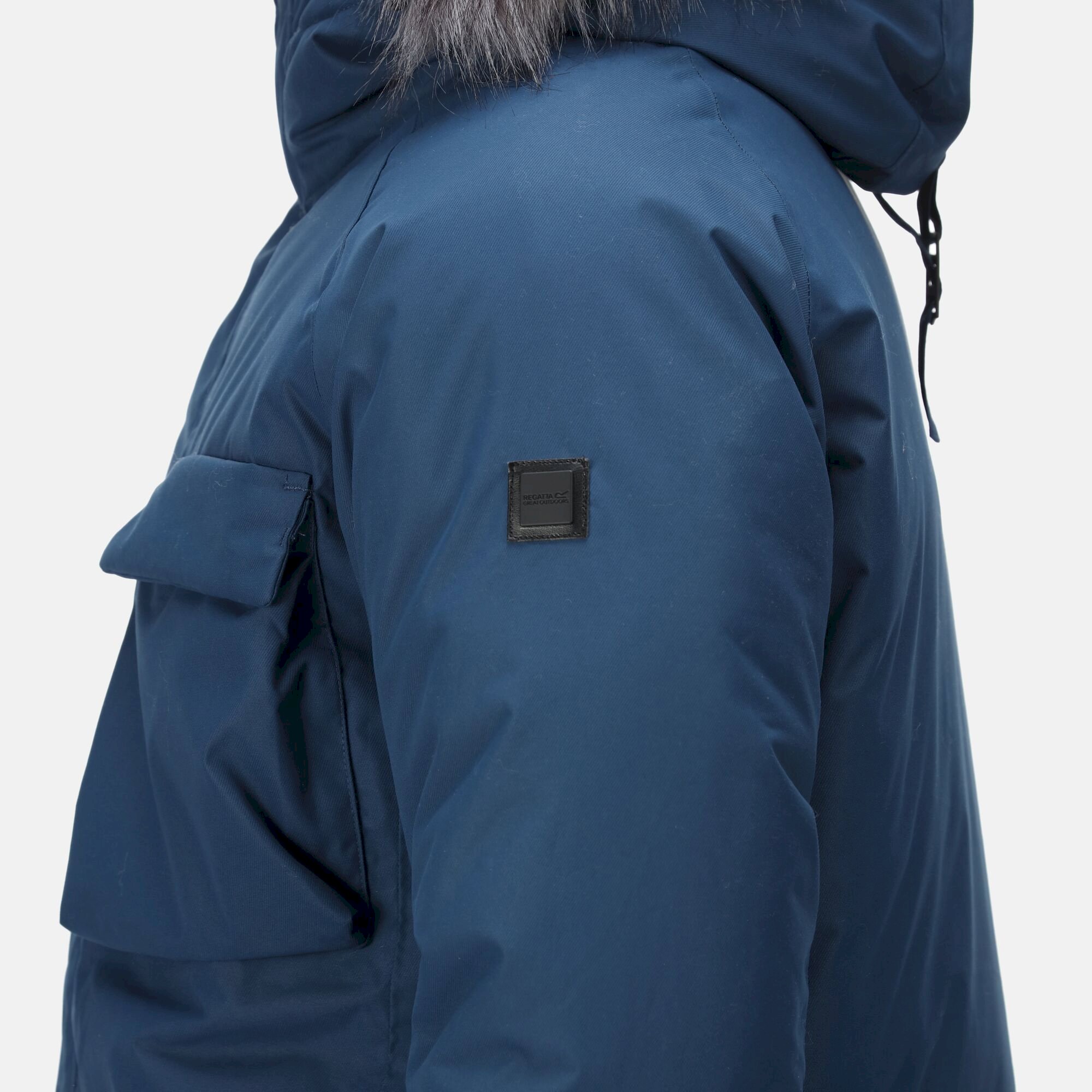 Men's Aziel Waterproof Heated Parka Jacket | Dark Denim