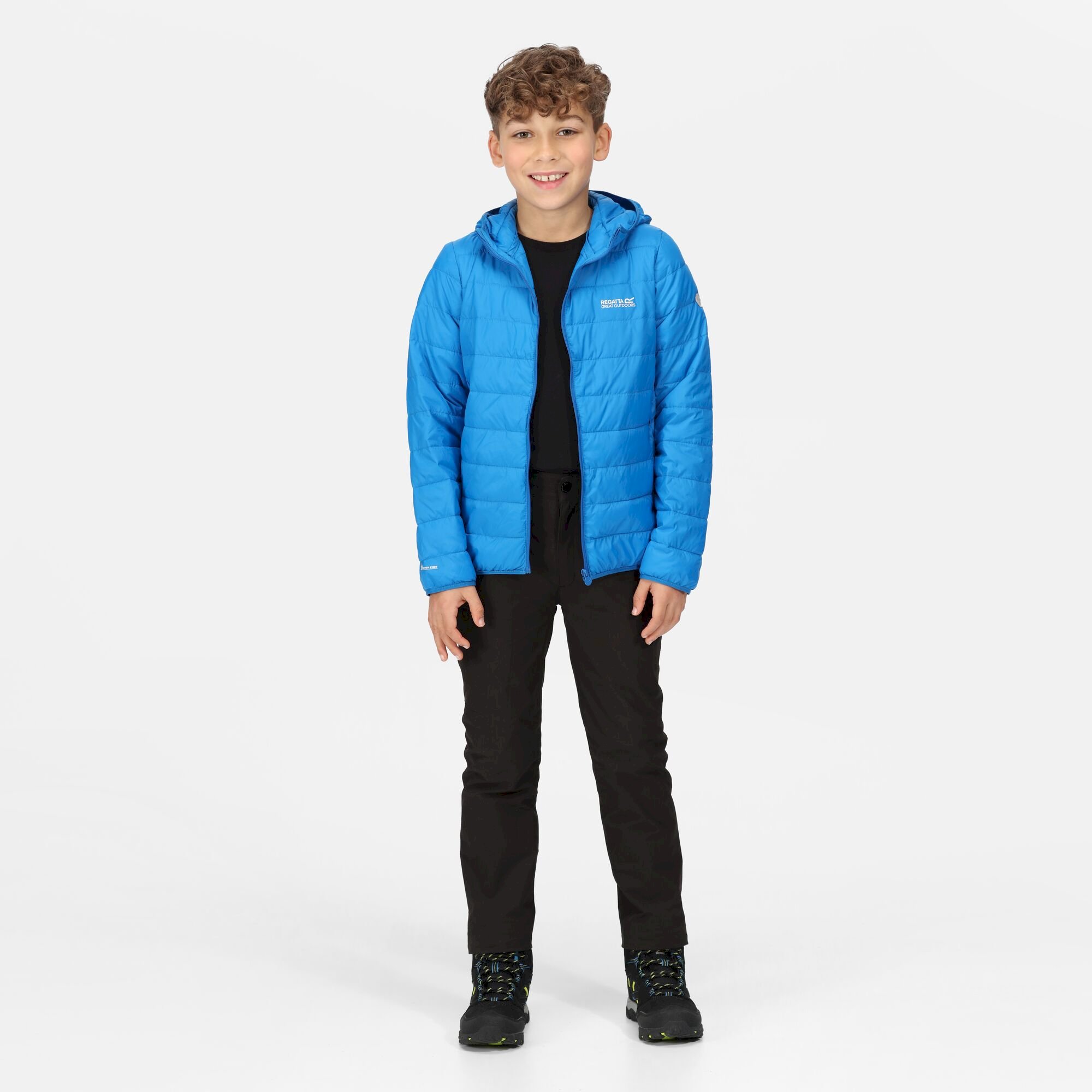 Kids' Hooded Hillpack Jacket | Skydiver Blue
