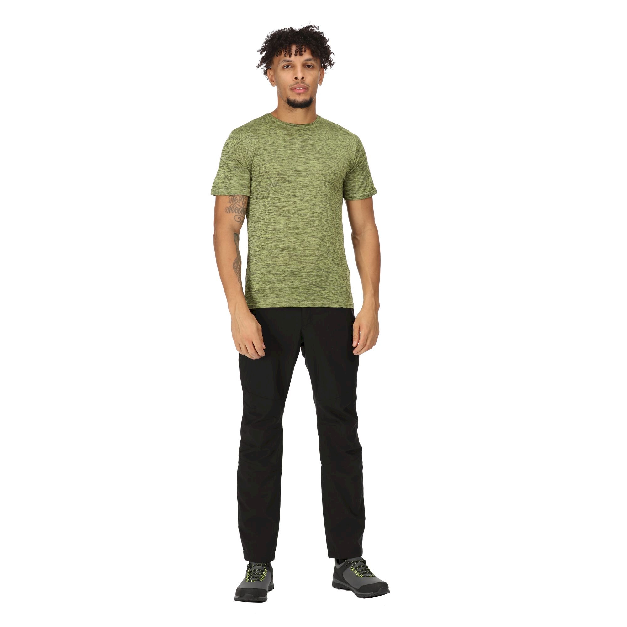 Men's Fingal Edition Marl T-Shirt | Bright Kiwi