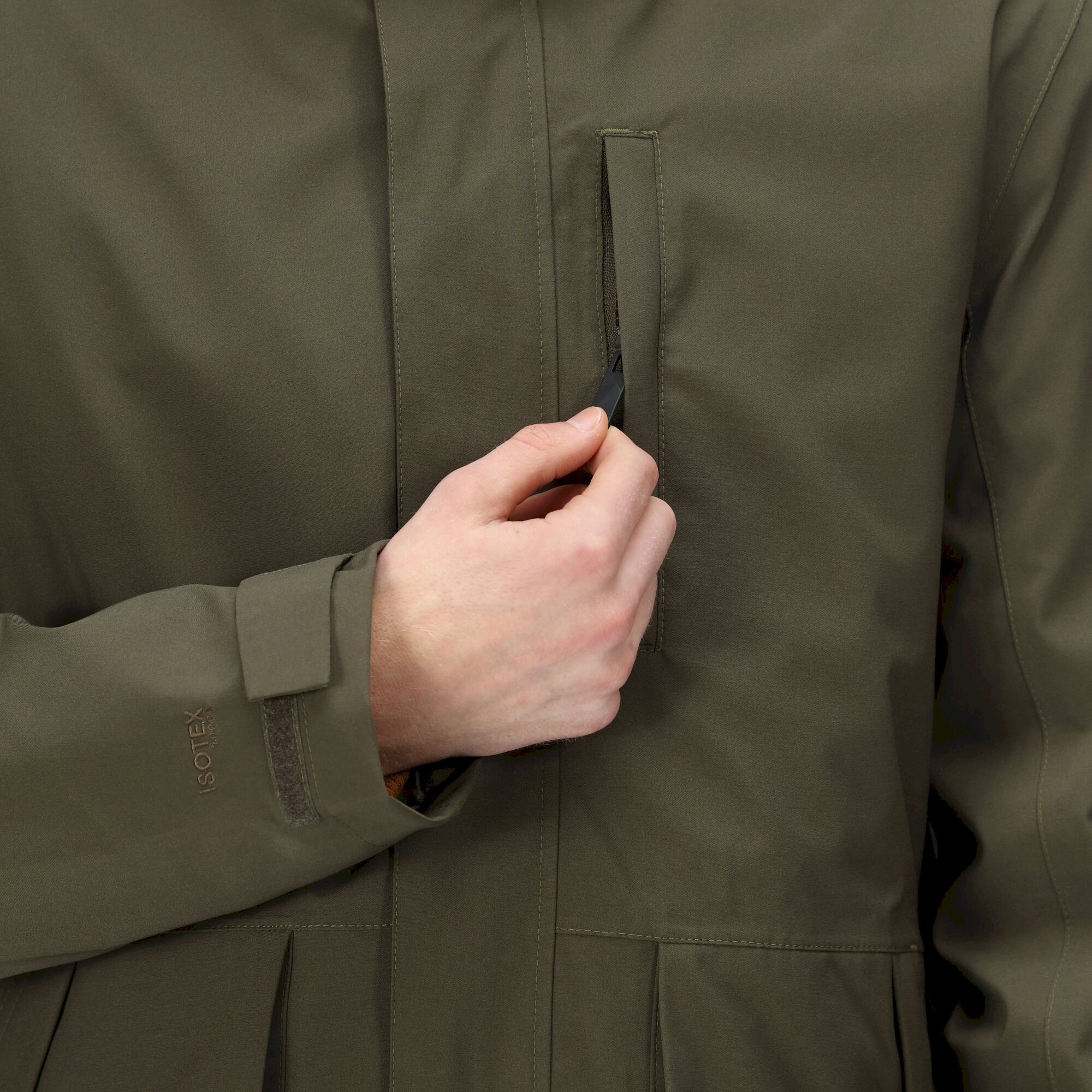 Freddie Flintoff Collection - Alessandro 3-In-1 Parka Jacket | Dark Khaki