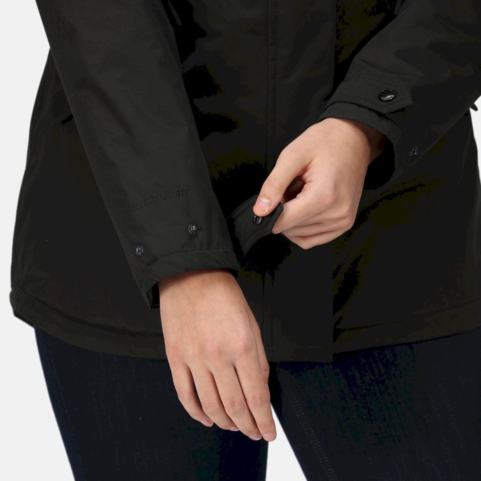 Women's Bria Fur Lined Waterproof Jacket | Black