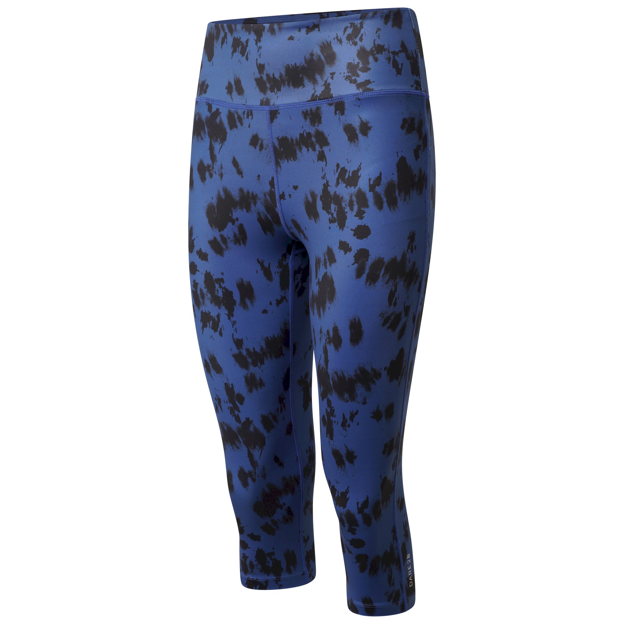 Dare 2b - Women's Influential 3/4 Recycled Leggings | Space Blue Tie Dye