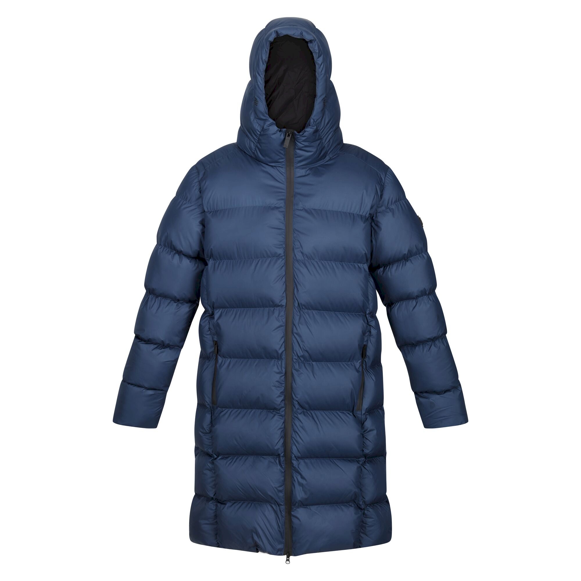 Men's Hallin Longline Quilted Jacket | Admiral Blue