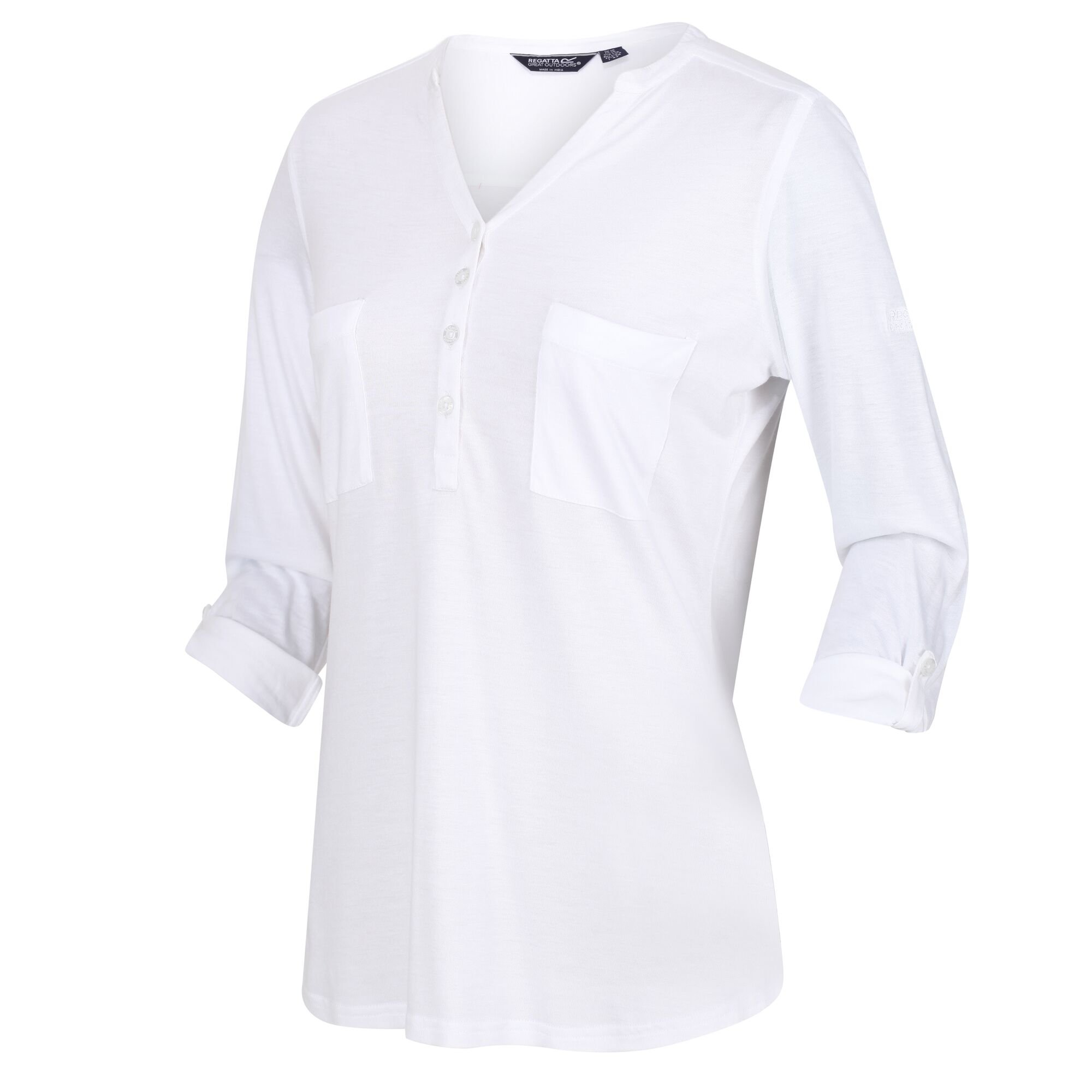 Women's Fflur II 3/4 Sleeve Shirt | White