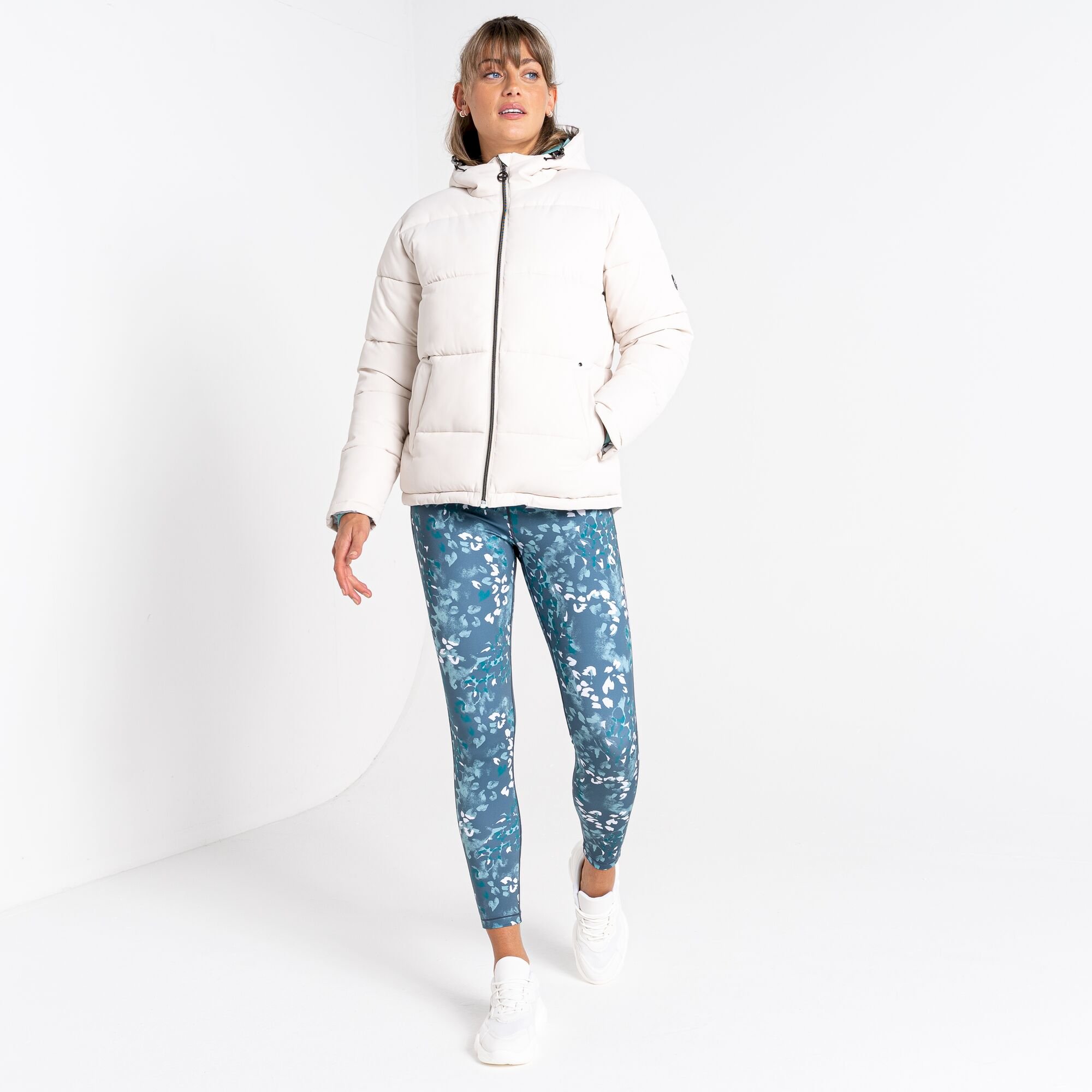 Dare 2b - Women's Luxuriate Waterproof Puffer Jacket | Barley White