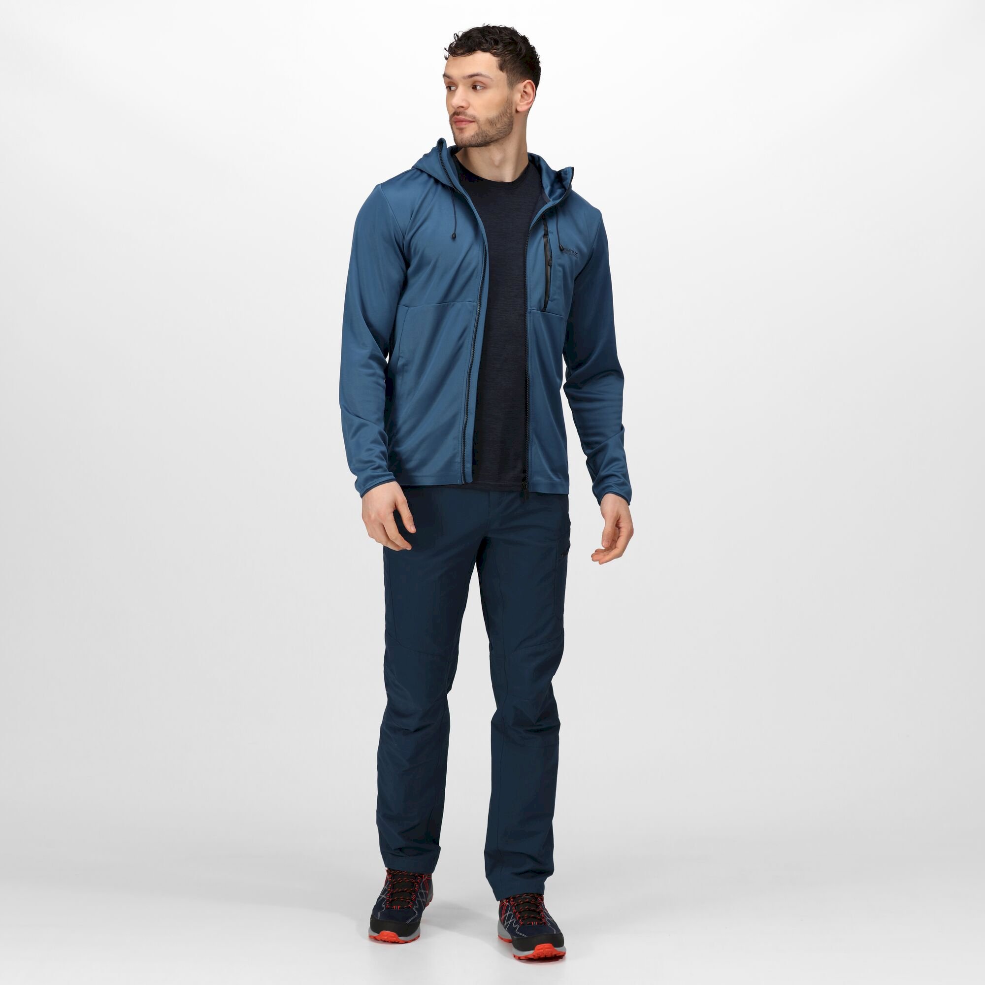 Men's Boyare Full Zip Hoody | Dynasty Blue