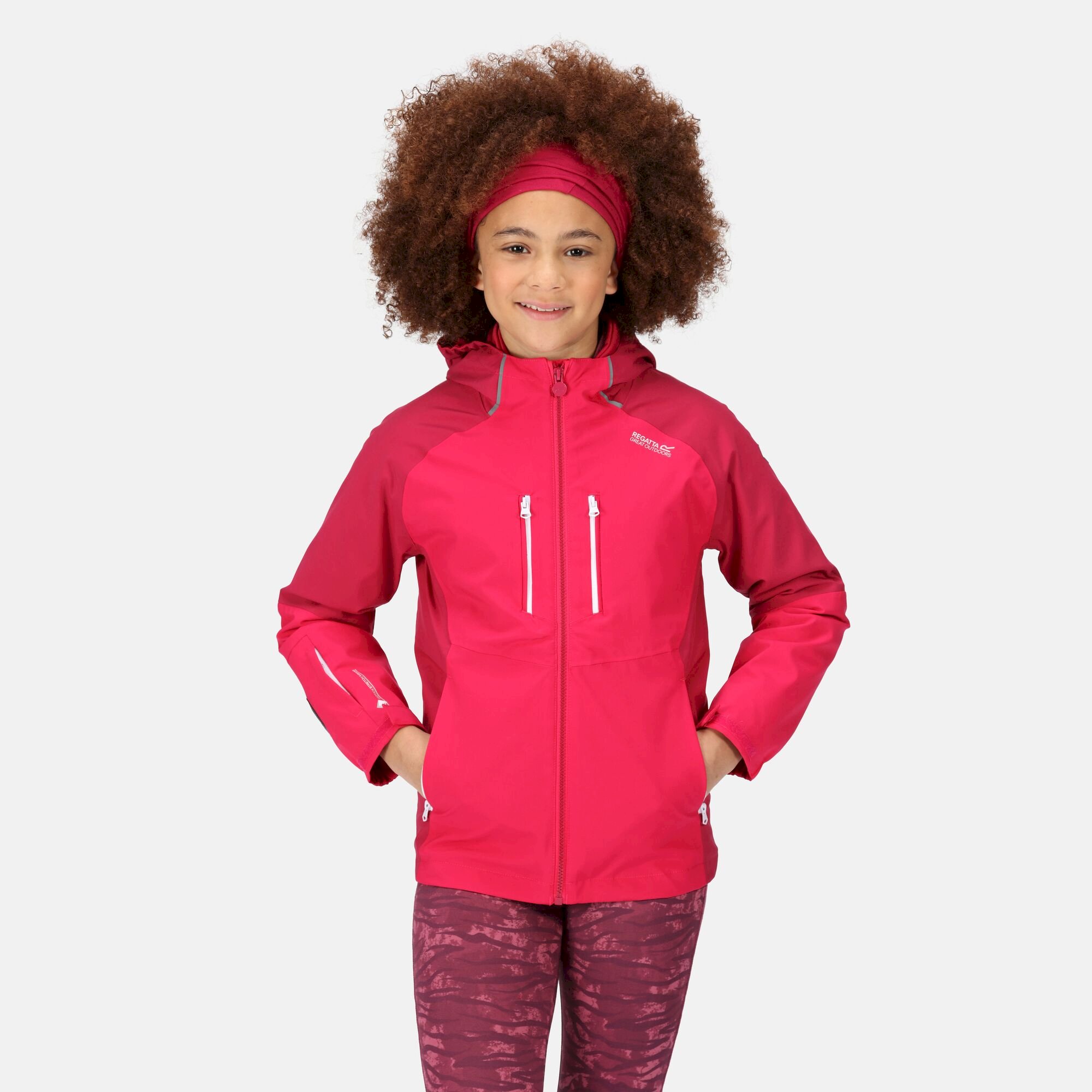 Kids' Hydrate VII 3-In-1 Waterproof Jacket | Pink Potion Berry Pink
