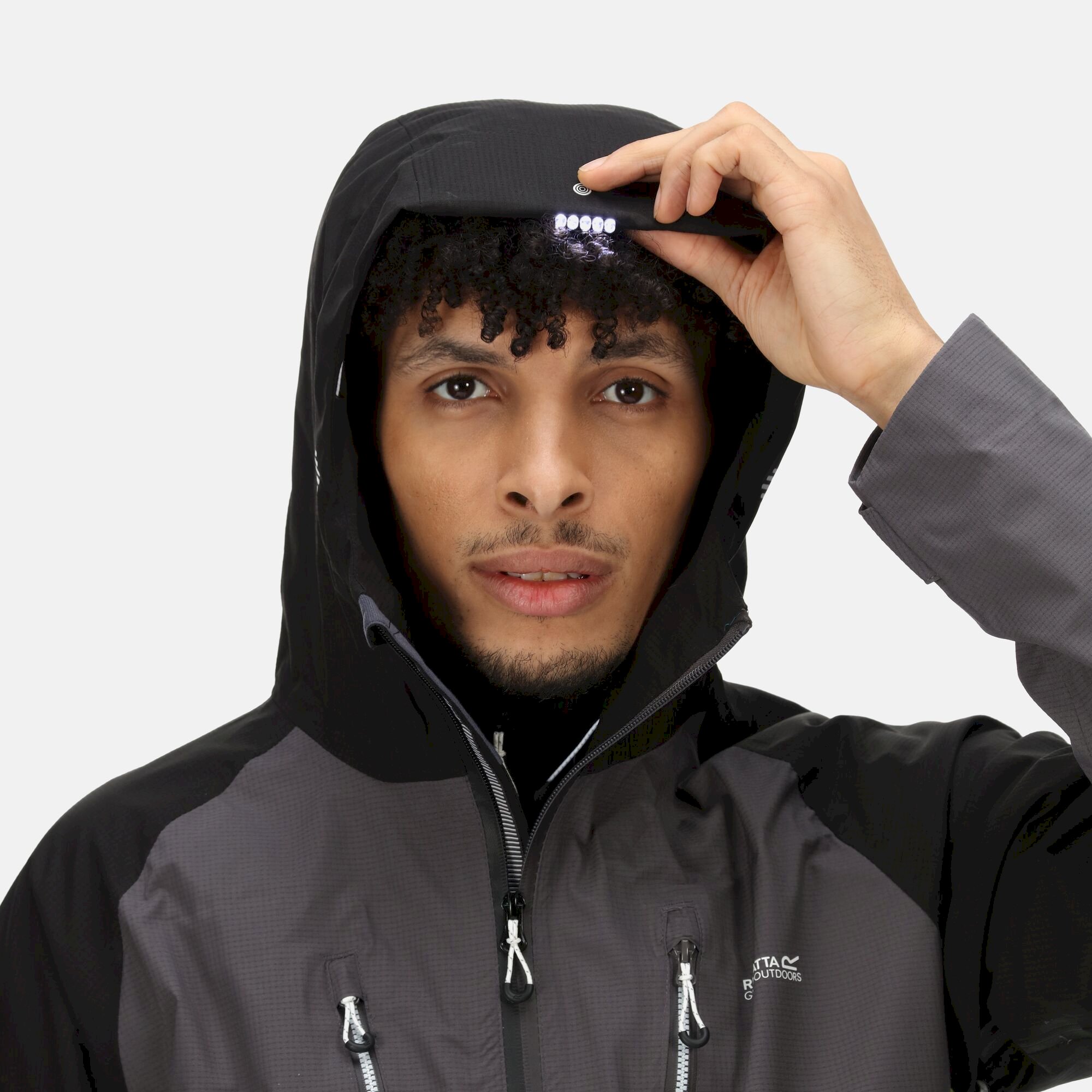 Men's Sacramento VIII Waterproof Jacket | Black Dark Grey