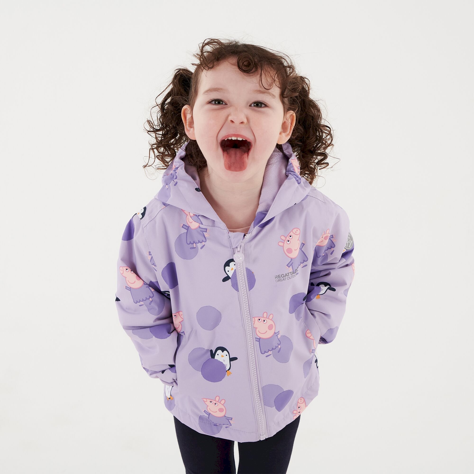 Peppa Pig Padded Muddy Puddle Jacket | Pastel Lilac
