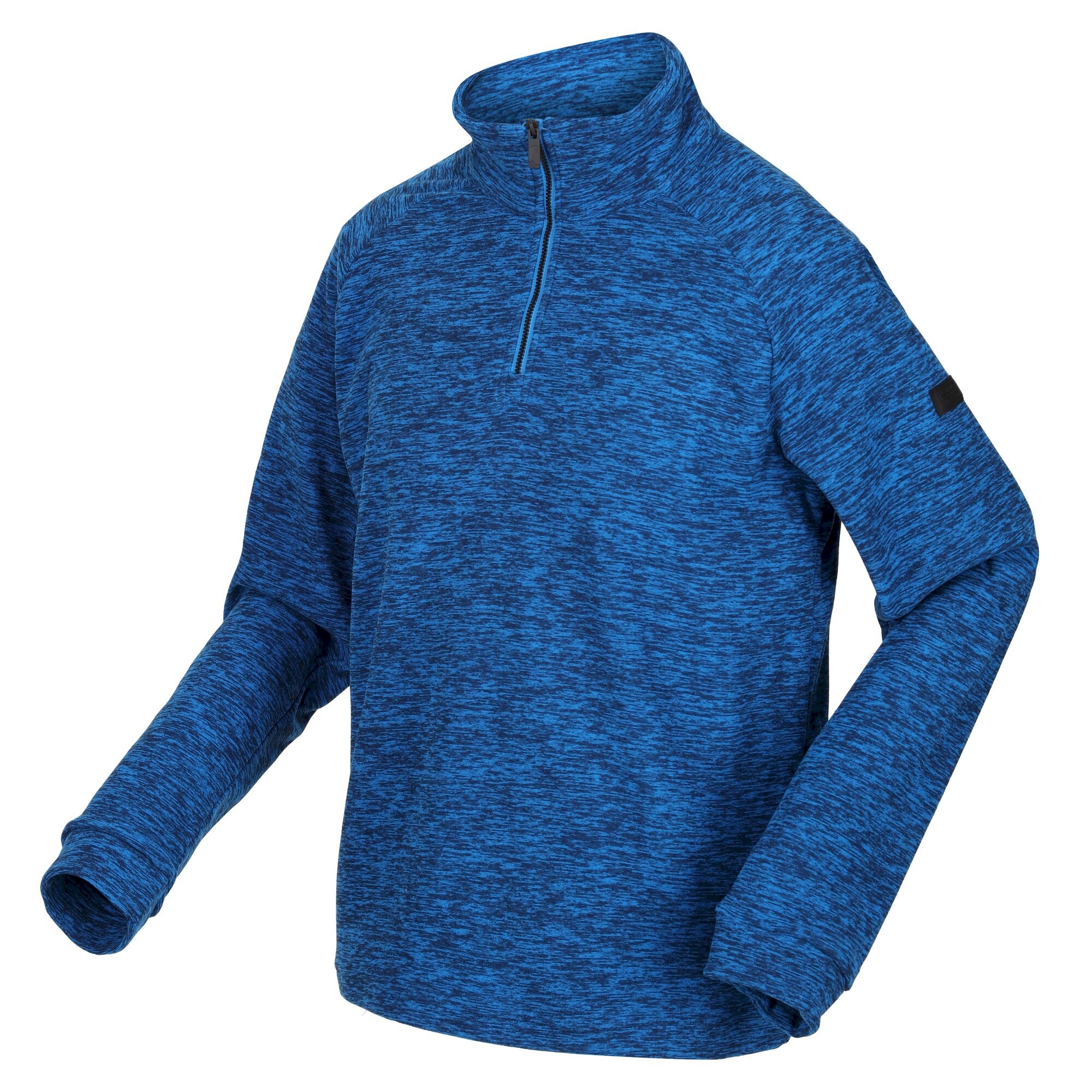 Men's Eithan Quarter Zip Fleece | Skydiver Blue Marl