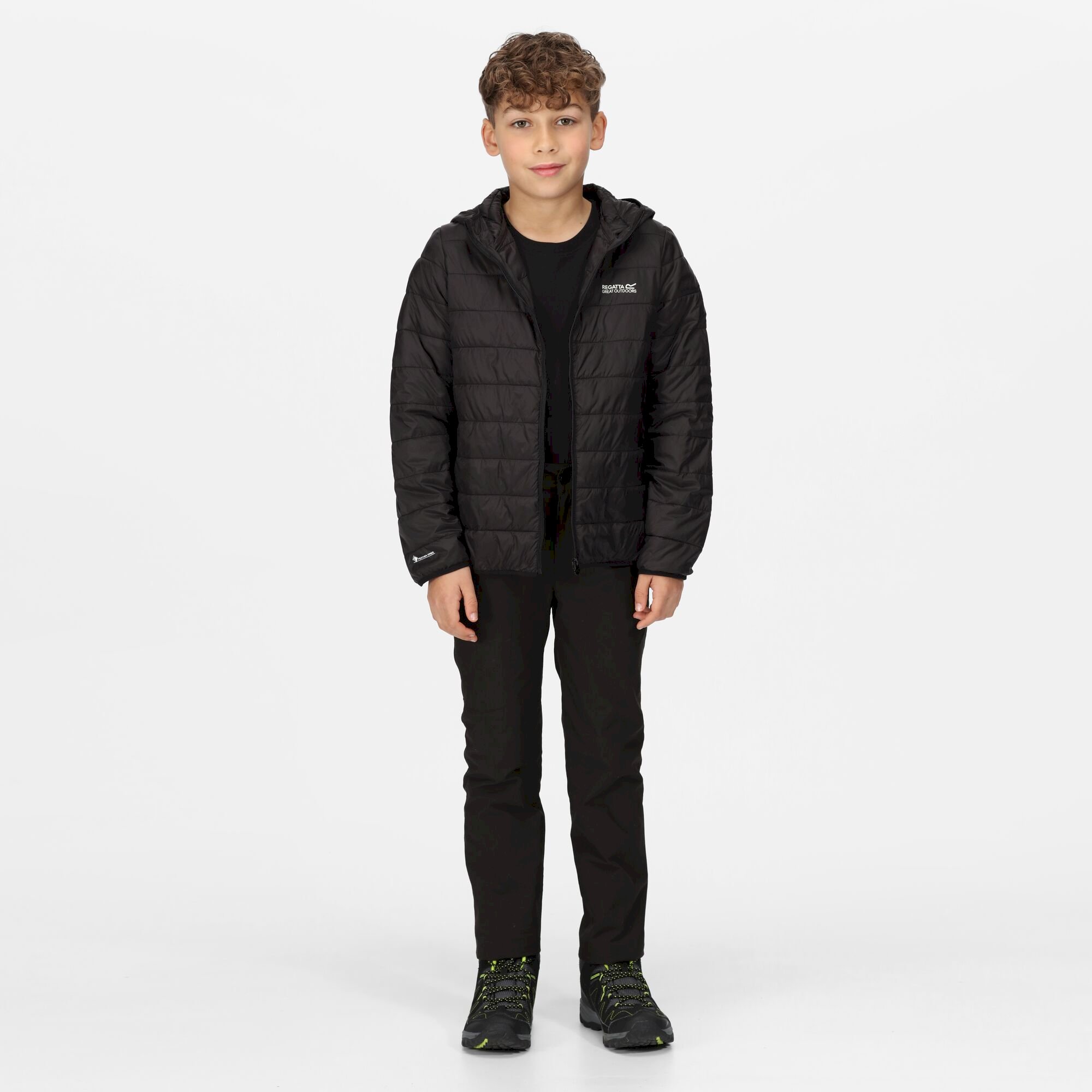 Kids' Hooded Hillpack Jacket | Black
