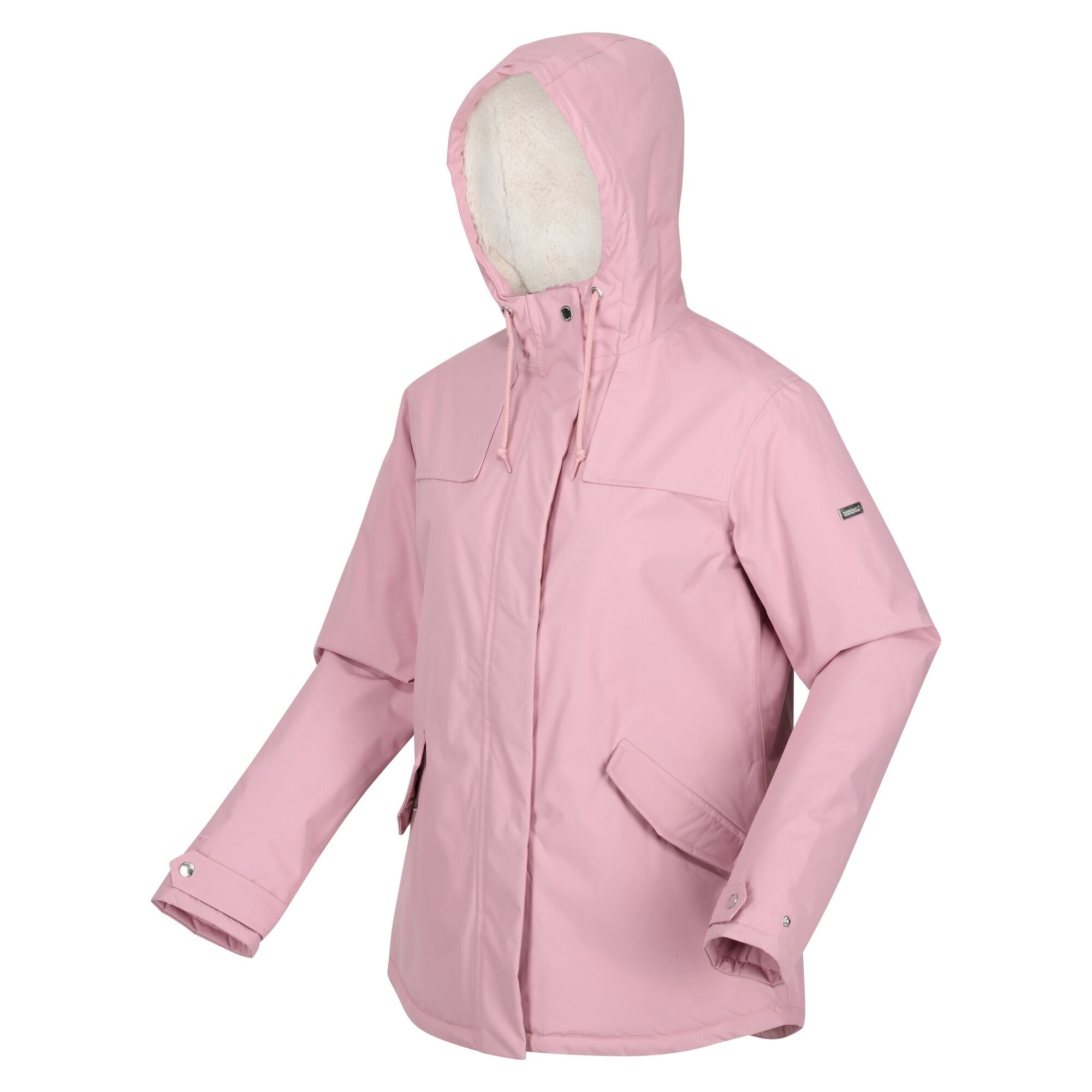 Women's Bria Fur Lined Waterproof Jacket | Powder Pink