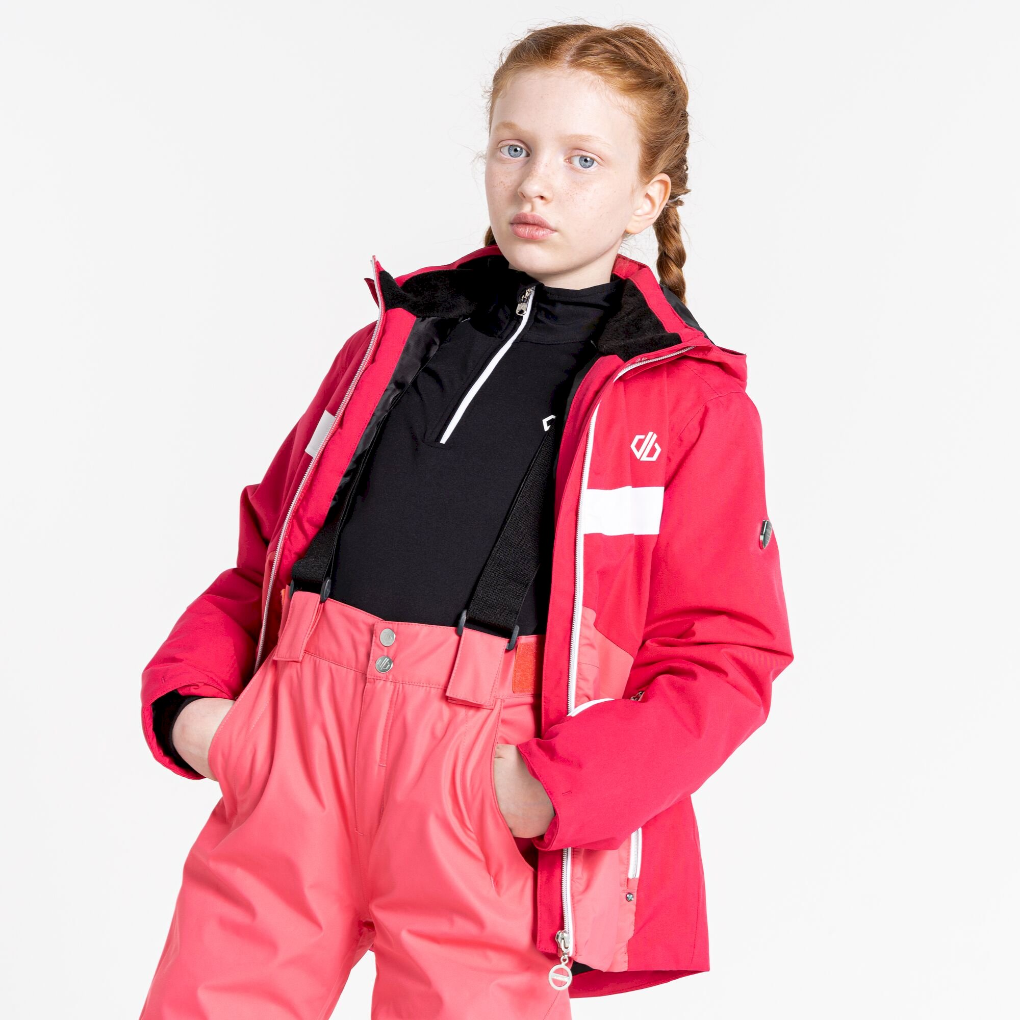 Dare 2b - Girls' Belief II Ski Jacket | Virtual Pink