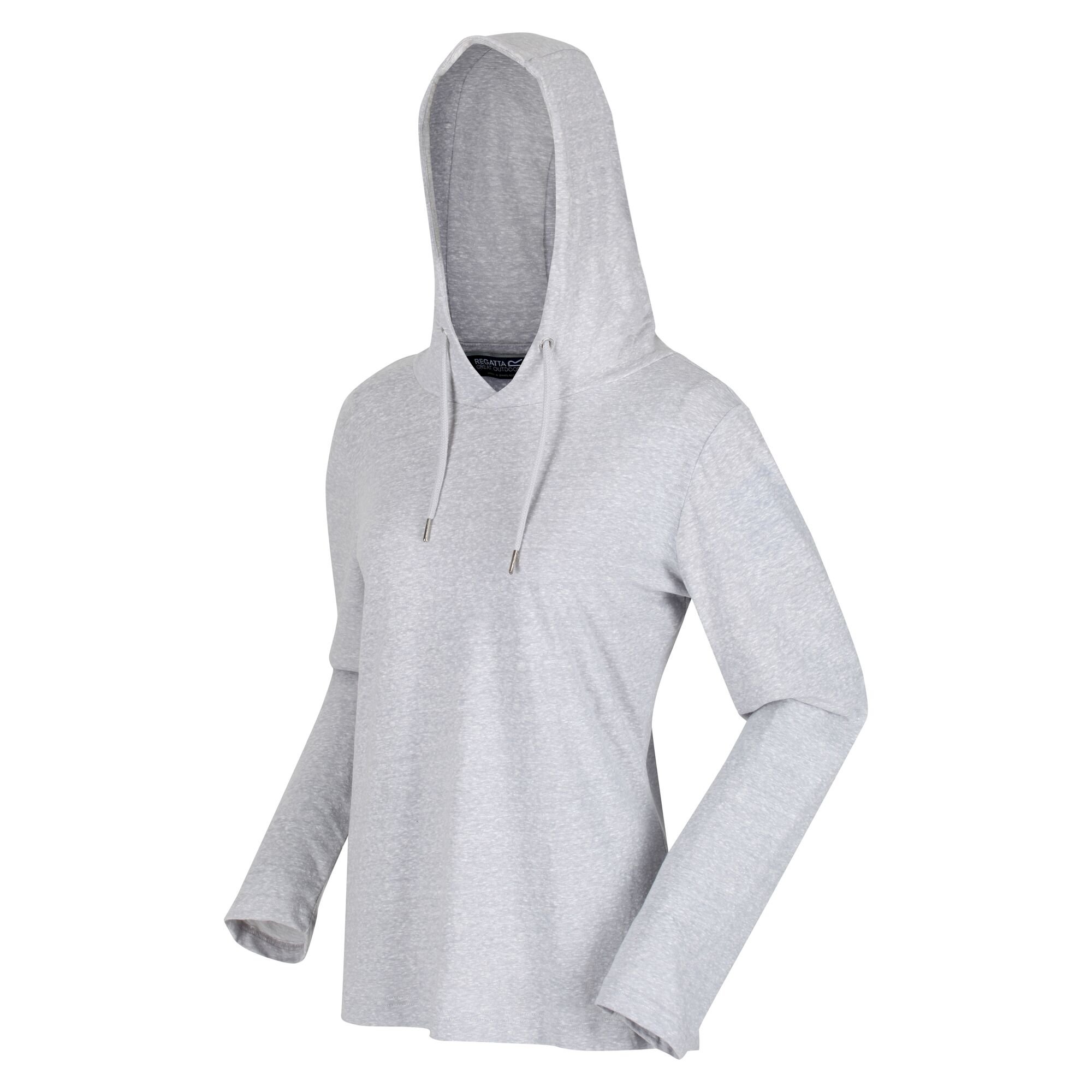 Women's Maelys Hooded Top | Mineral Grey Marl
