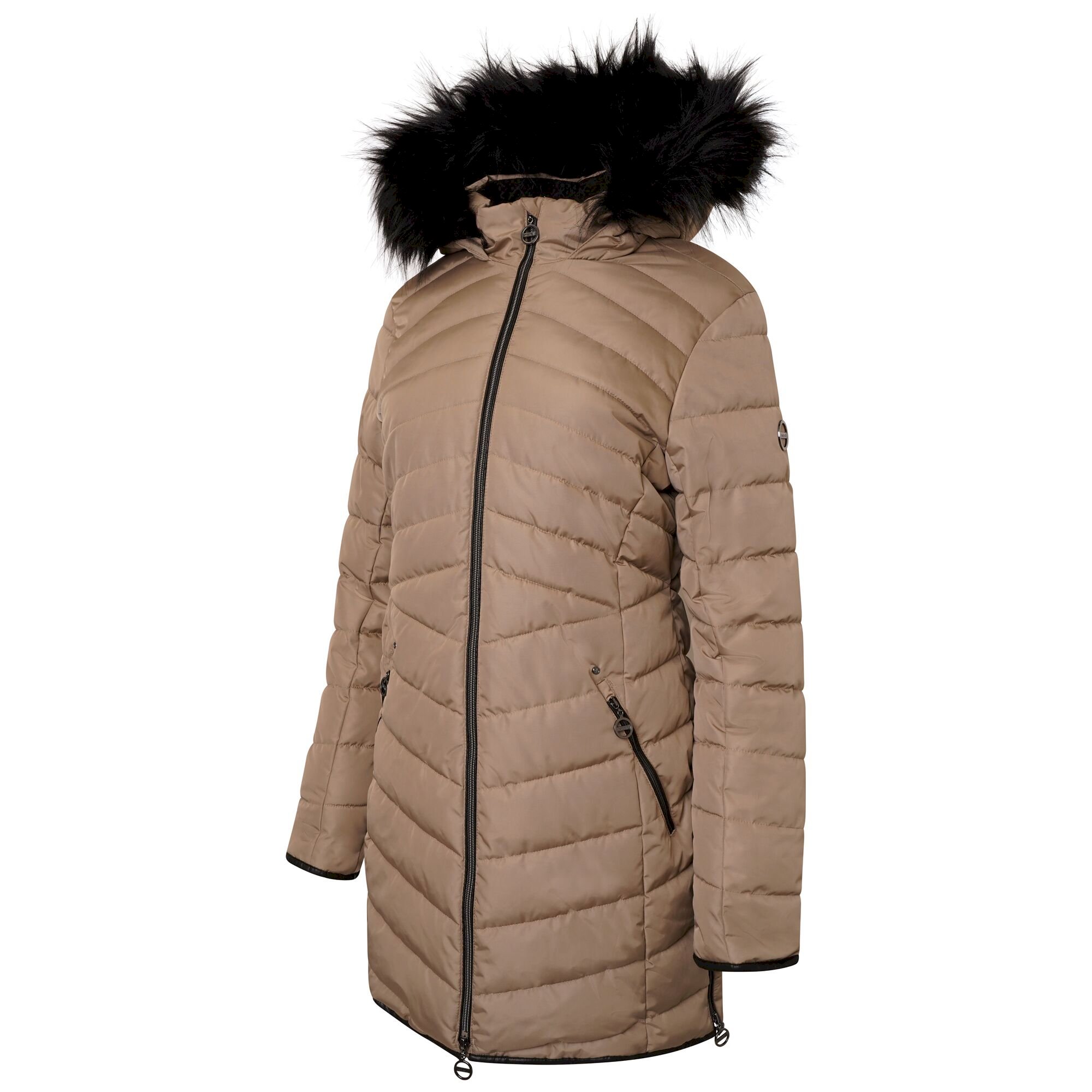 Dare 2b - Women's Striking III Longline Padded Jacket | Clay