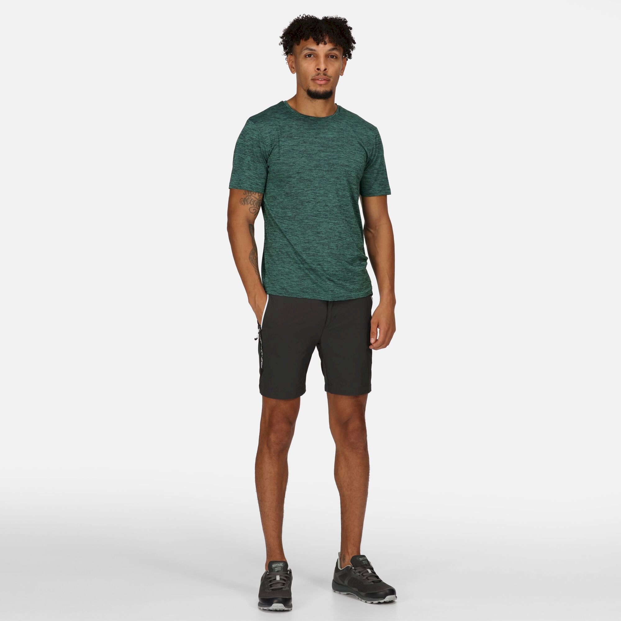 Men's Fingal Edition Marl T-Shirt | Pacific Green