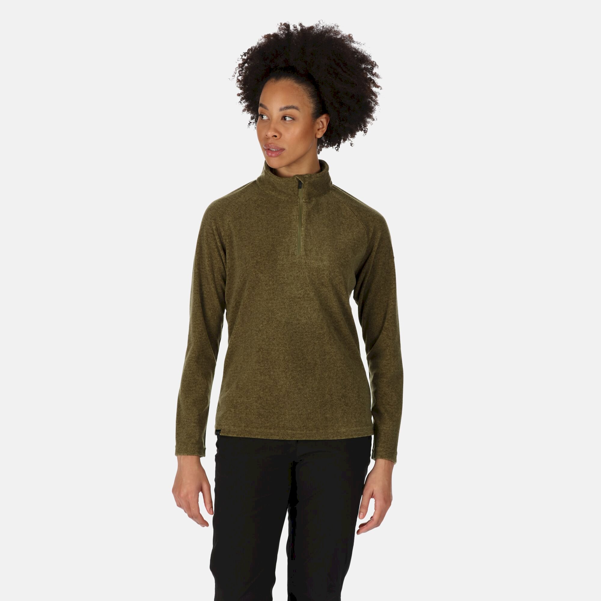 Women's Pimlo Half Zip Velour Fleece | Capulet