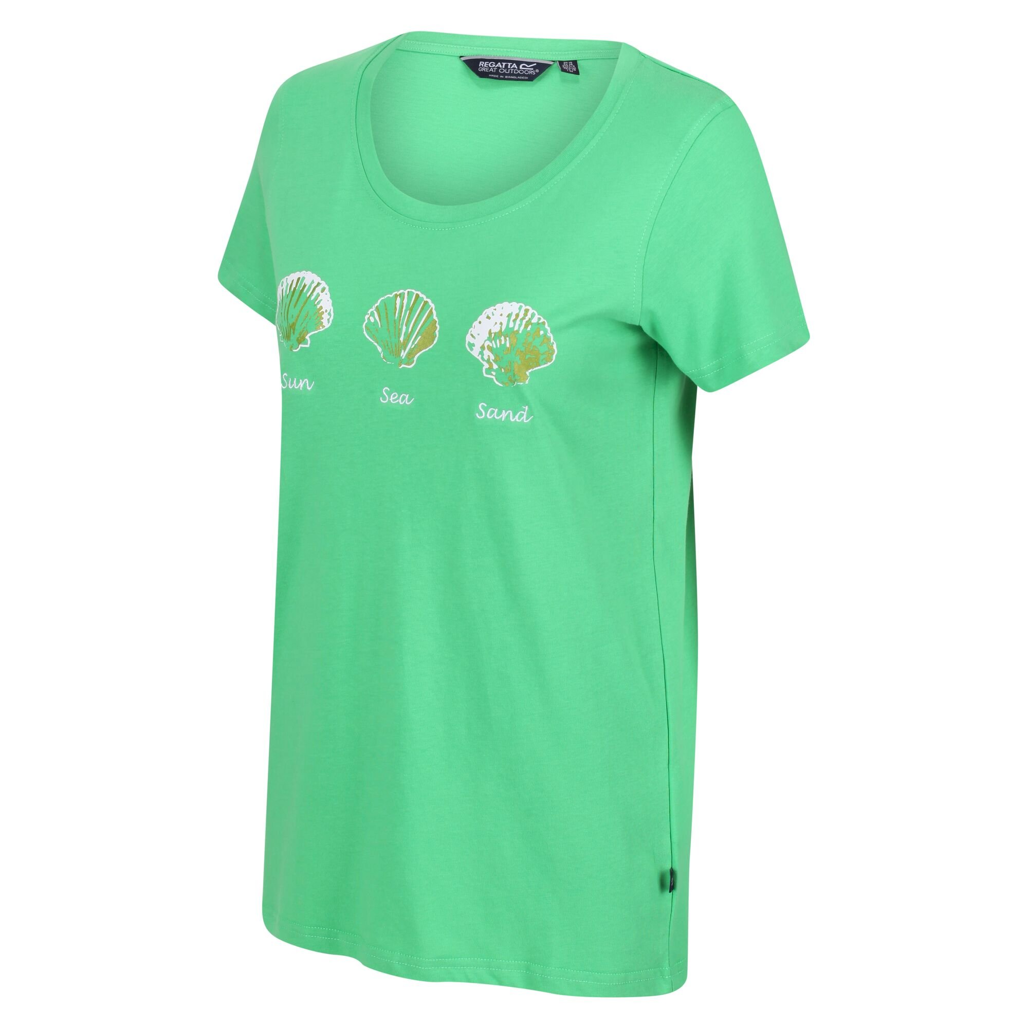 Women's Filandra VI Print T-Shirt | Vibrant Green