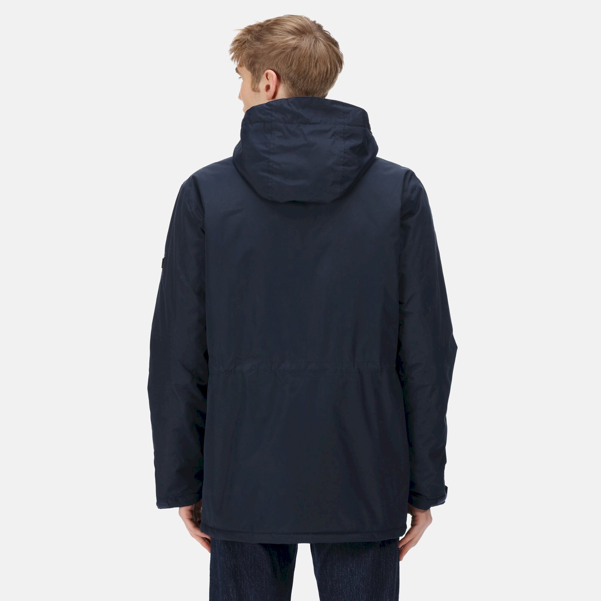 Men's Palben Waterproof Insulated Parka Jacket | Navy Black
