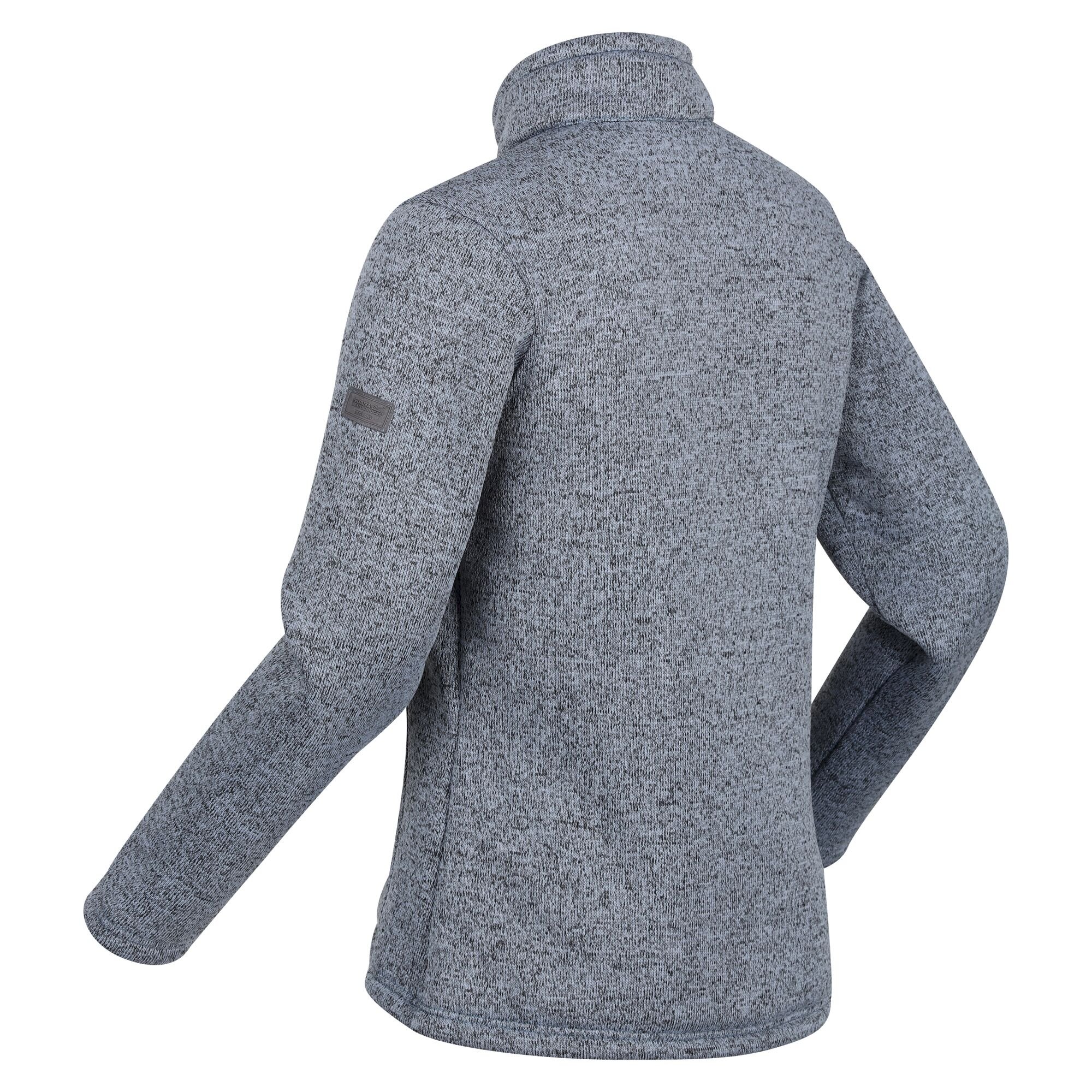Women's Razia II Full Zip Bonded Fleece | Ice Grey Light Vanilla