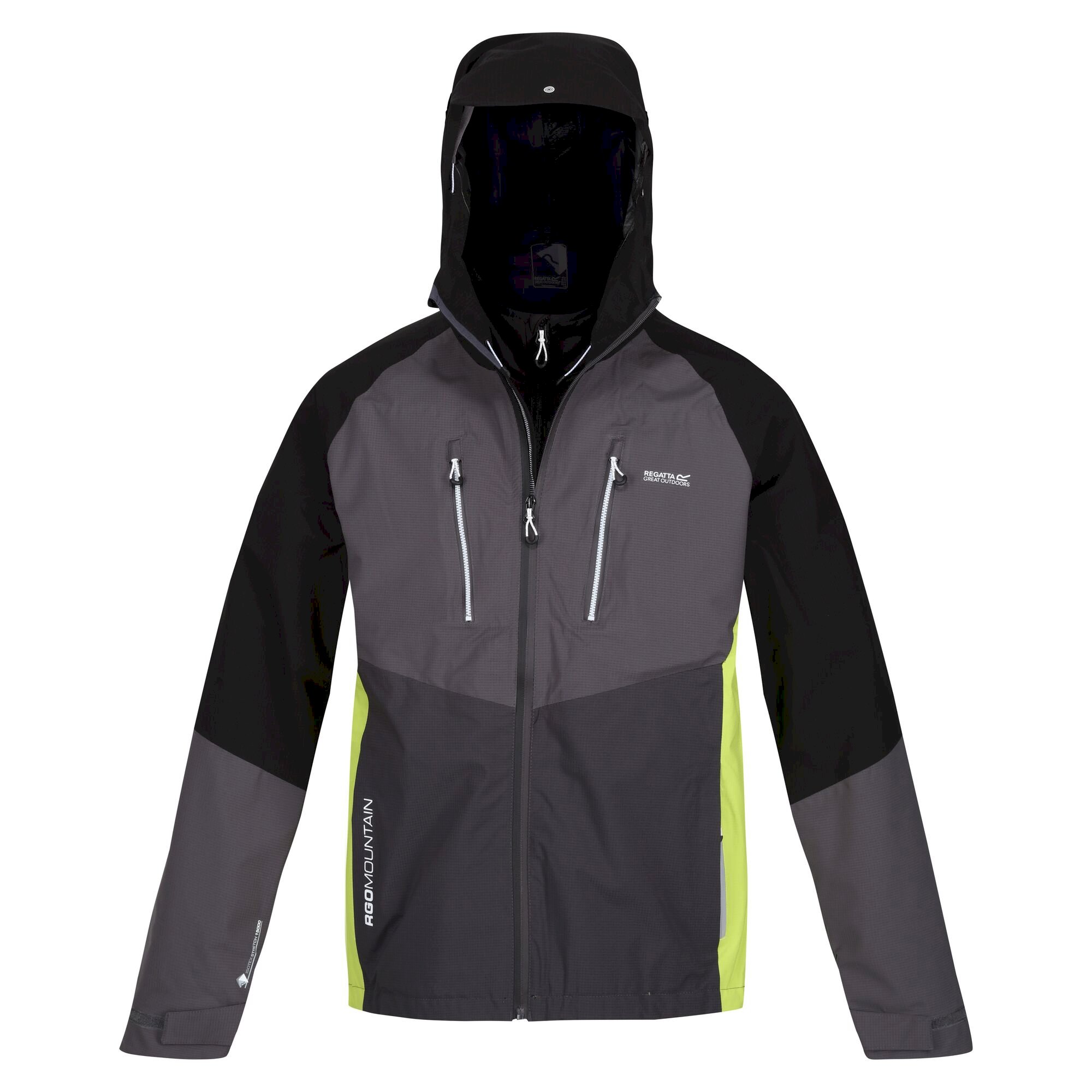 Men's Sacramento VIII Waterproof Jacket | Black Dark Grey