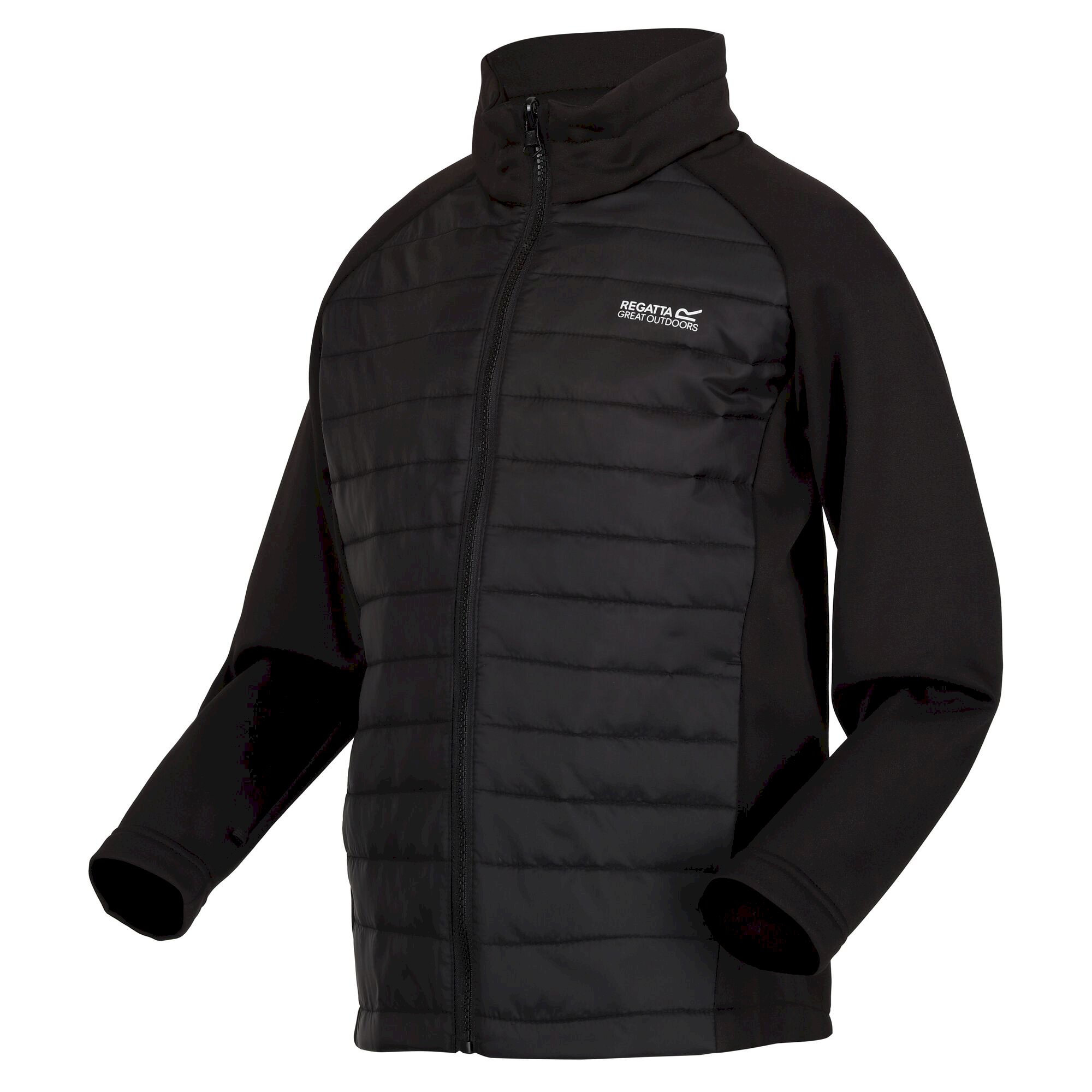 Kids' Hydrate VII 3-In-1 Waterproof Jacket | Autumn Maple Black Dark Grey