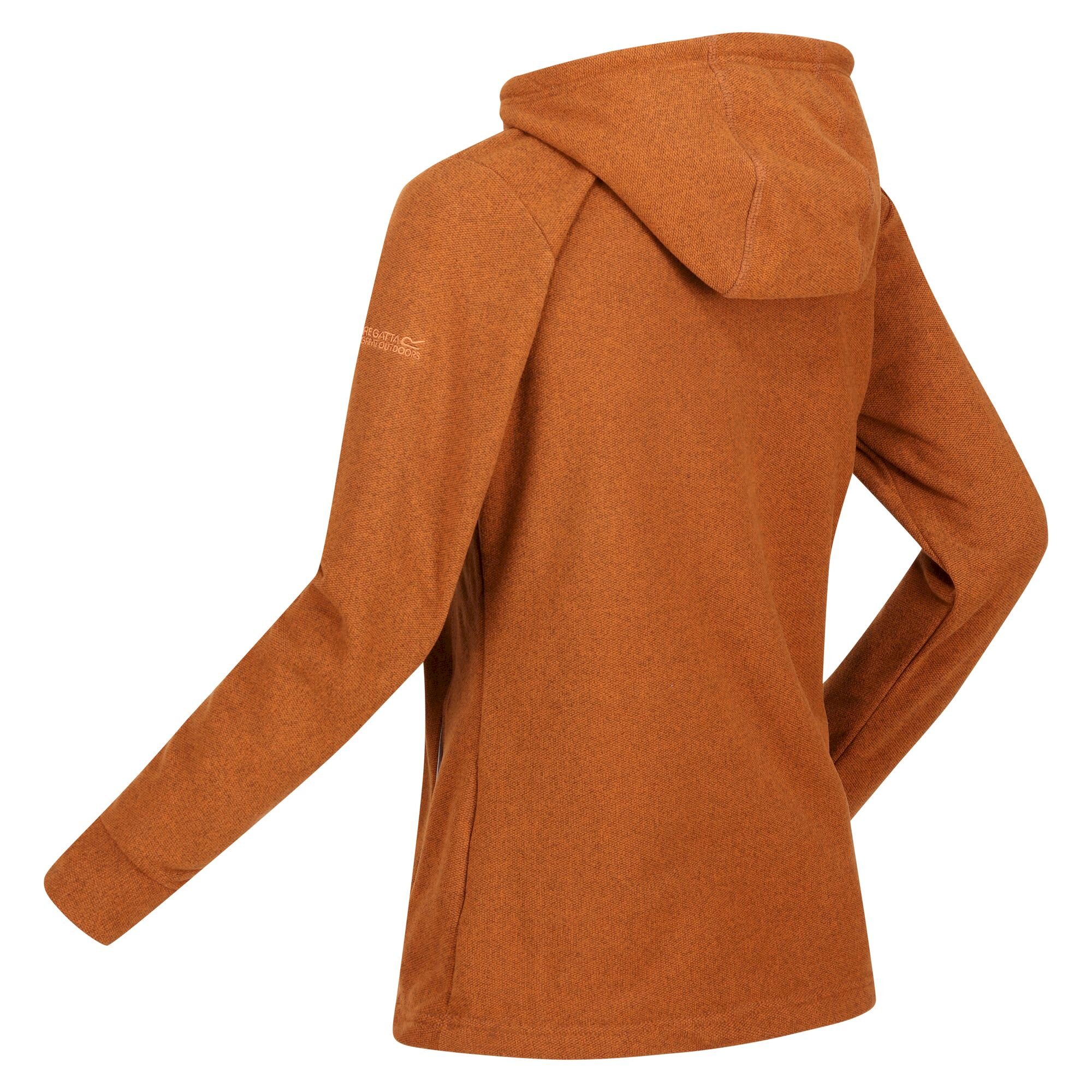 Women's Kizmit II Hooded Marl Fleece | Copper Almond Two Tone