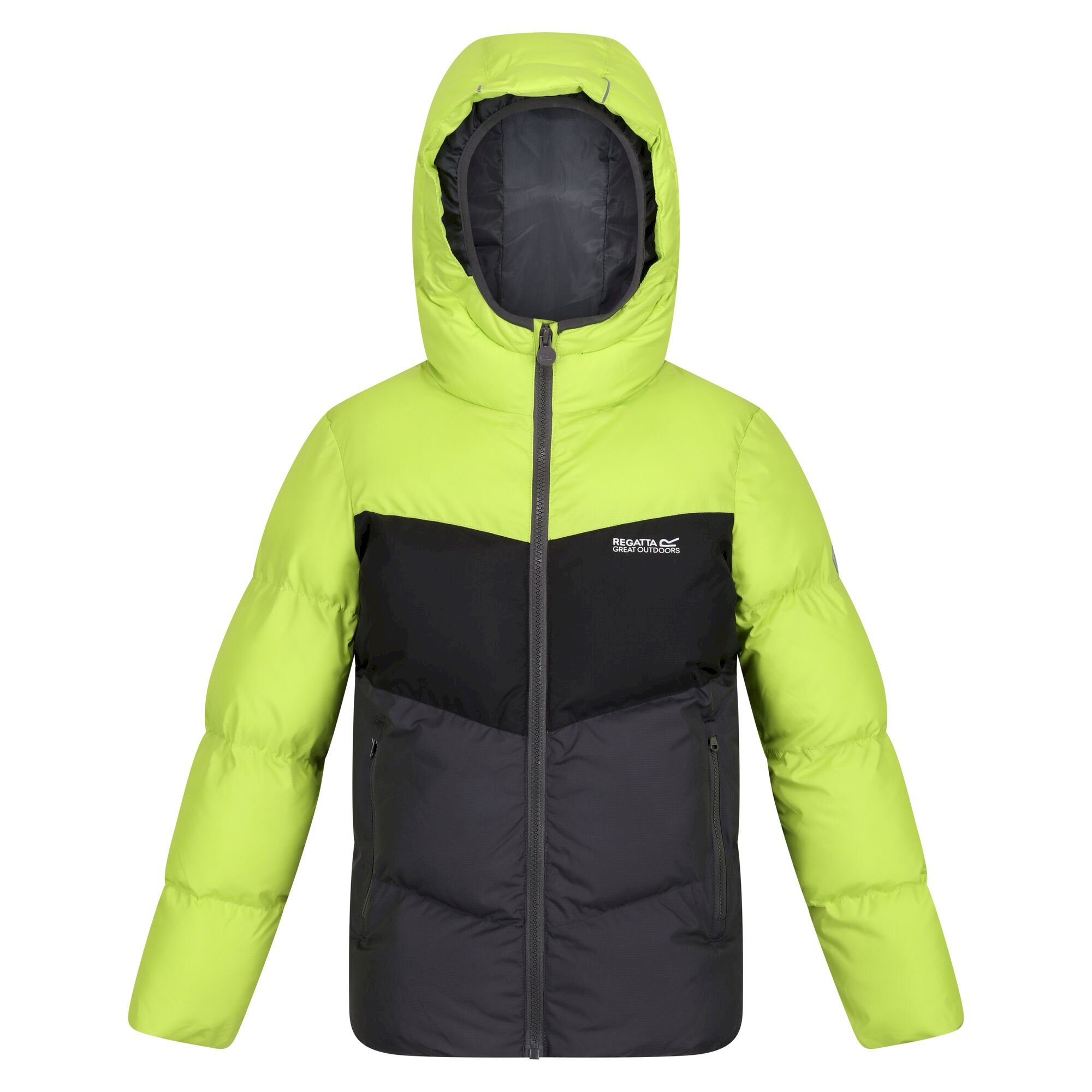 Kids' Lofthouse VI Insulated Jacket | Bright Kiwi Black