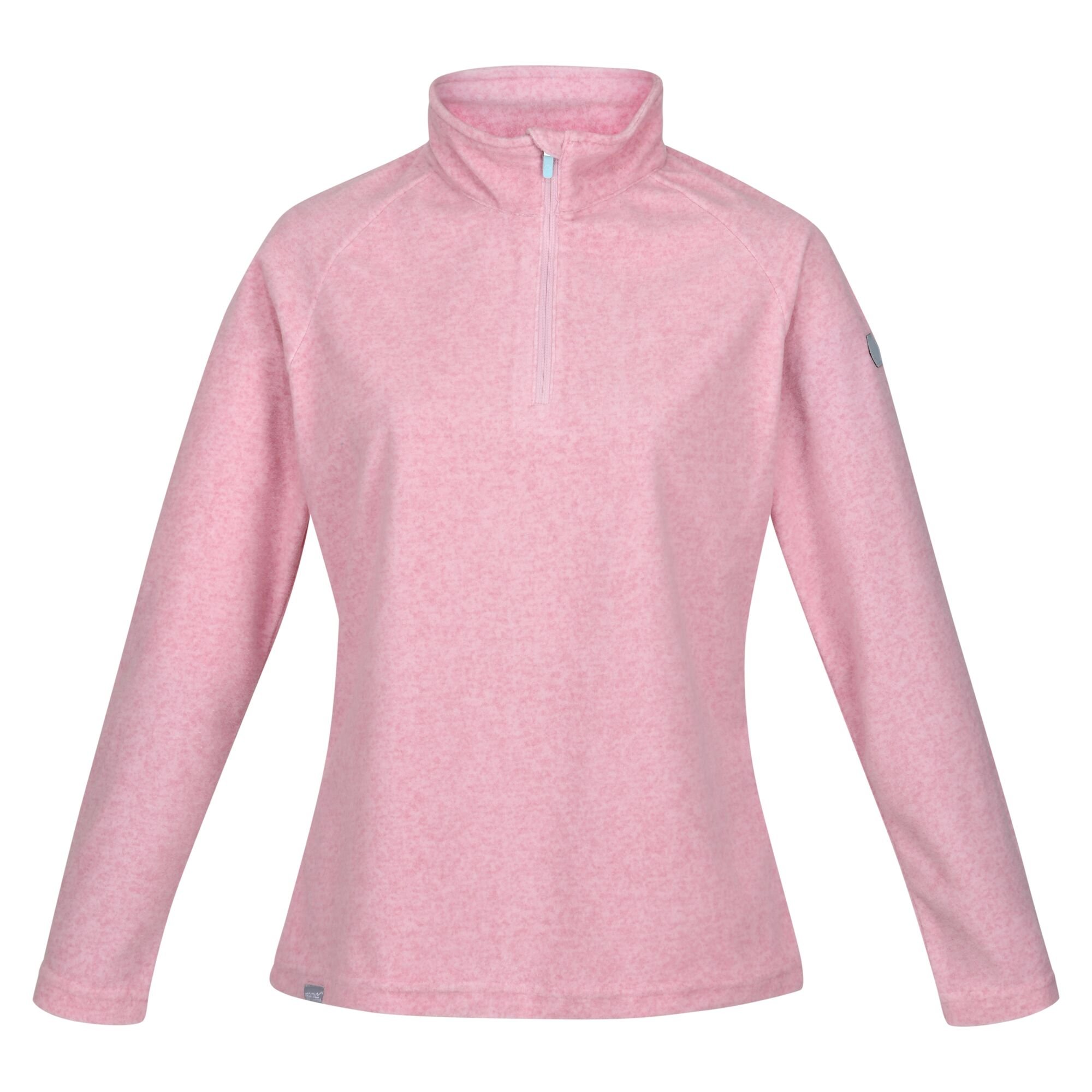 Women's Pimlo Half Zip Velour Fleece | Fragrant Lilac