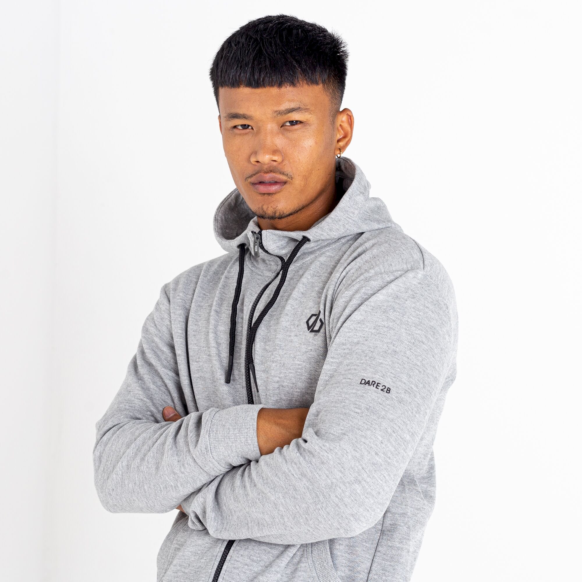 Dare 2b - Modulus Full Zip Hoodie | Ash Grey