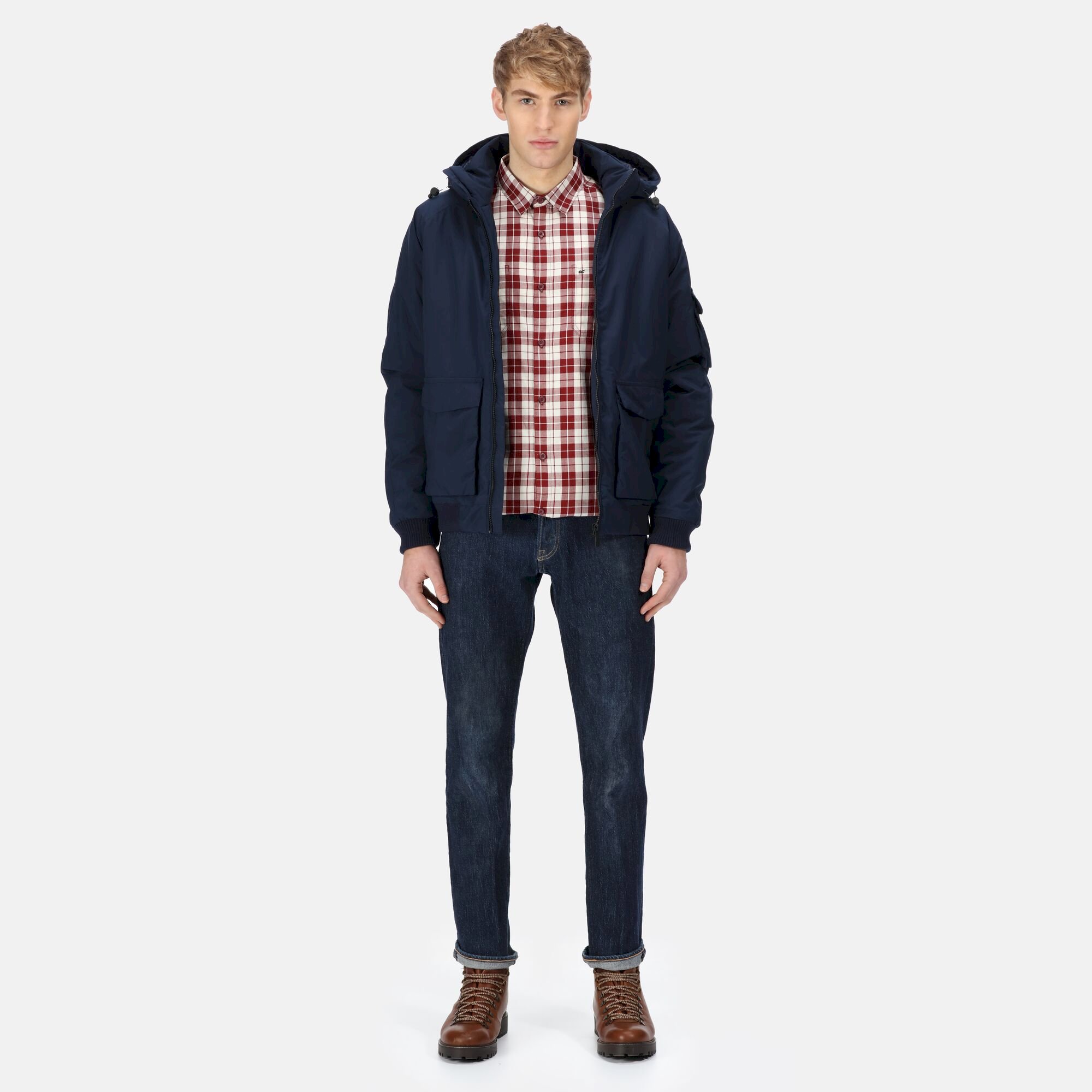 Men's Faizan Waterproof Jacket | Navy