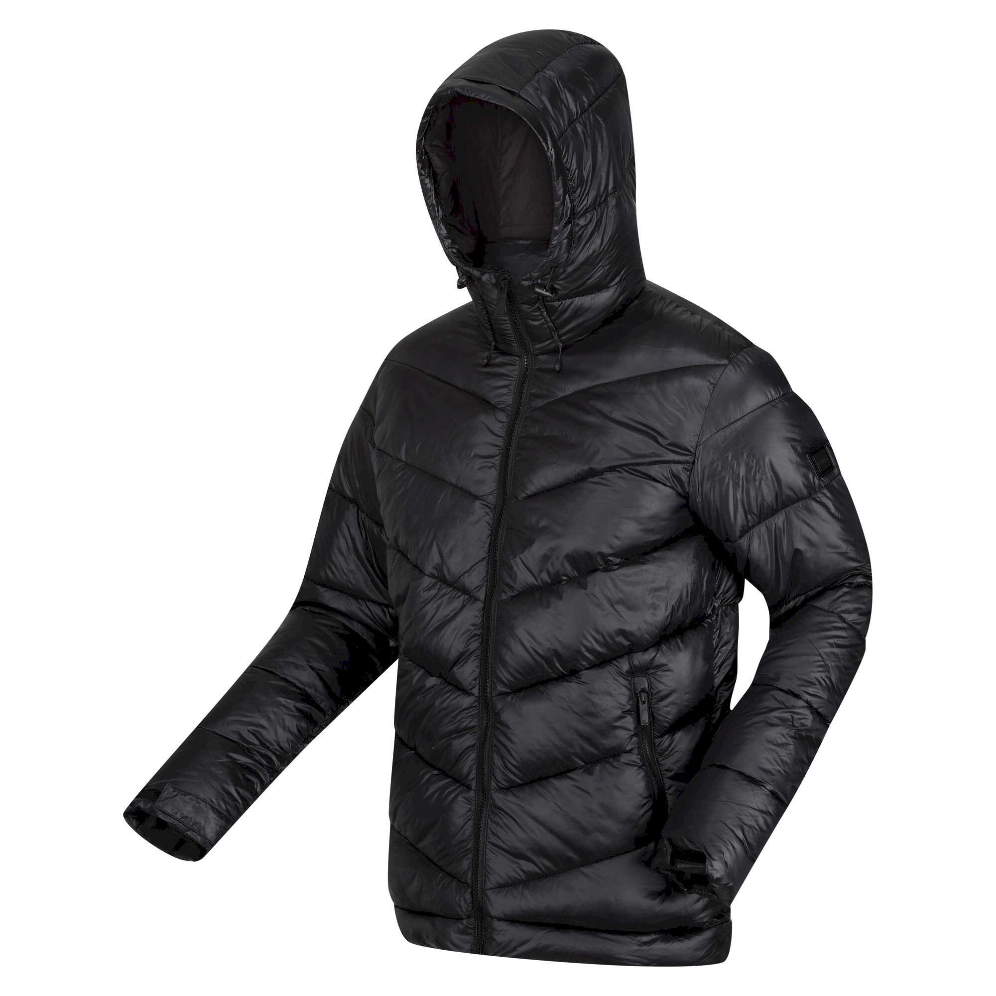 Freddie Flintoff Collection - Toploft II Hooded Puffer Jacket | Black