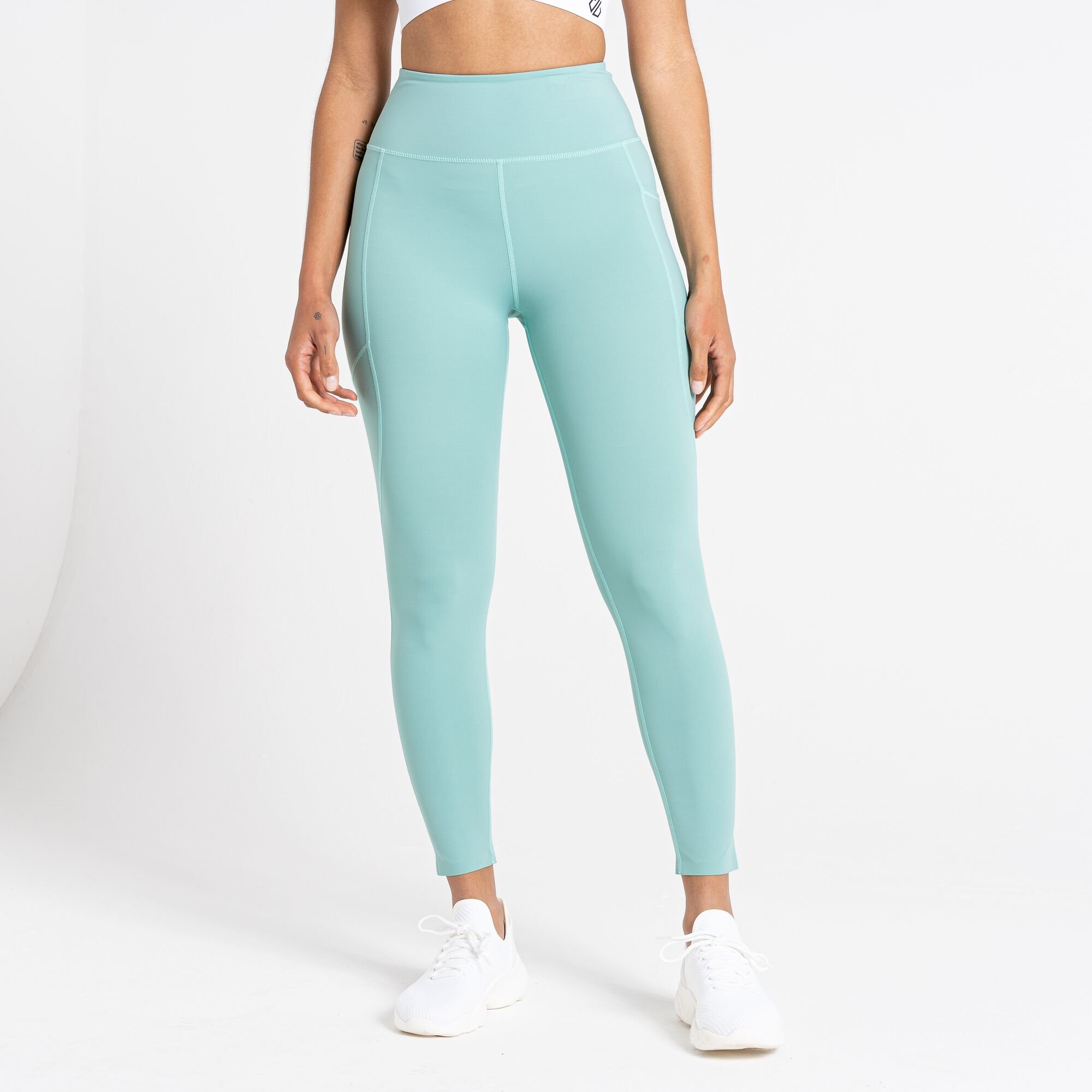 Dare 2b - Women's Power High-Waisted Leggings | Canton Green