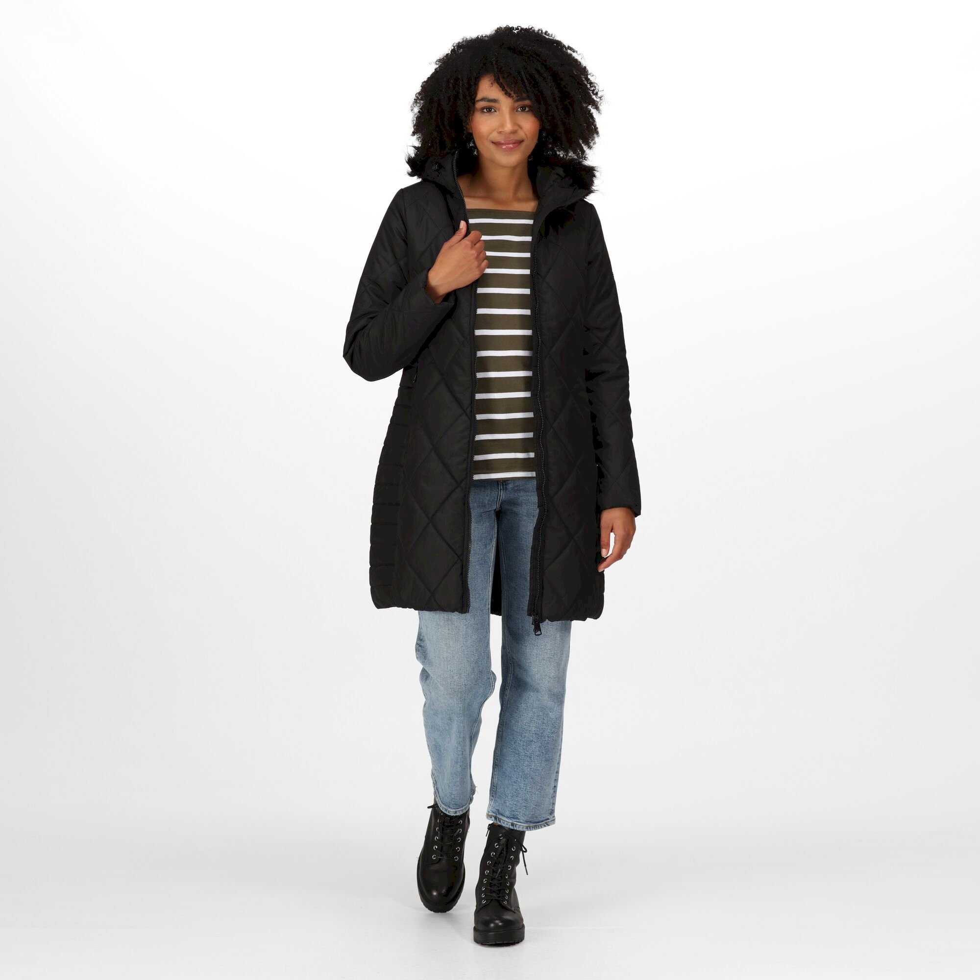 Women's Fritha II Insulated Parka Jacket | Black