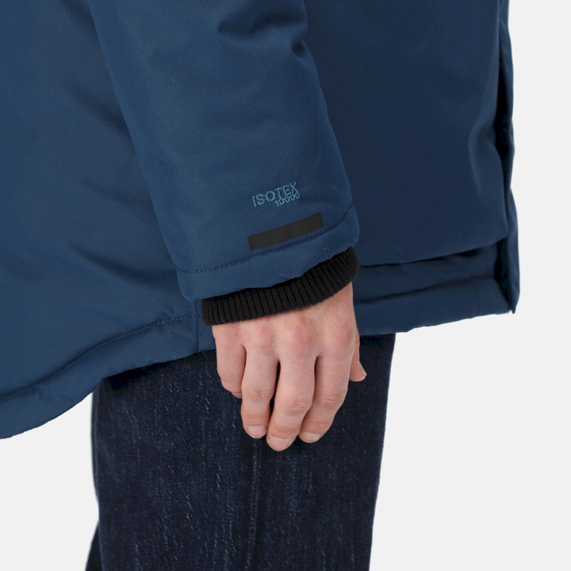 Men's Aziel Waterproof Heated Parka Jacket | Dark Denim
