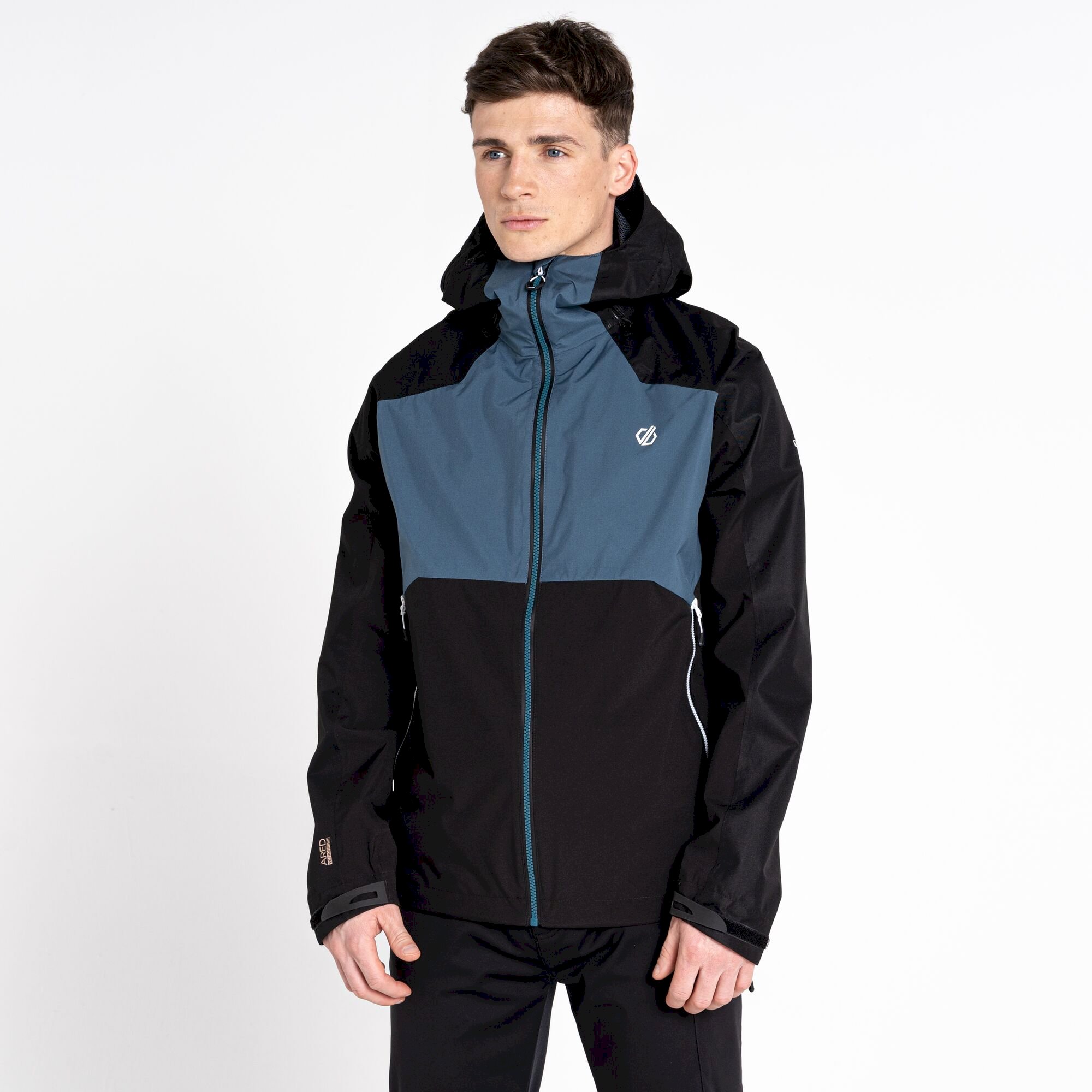 Dare 2b - Men's Touchpoint II Waterproof Jacket | Black Orion Grey