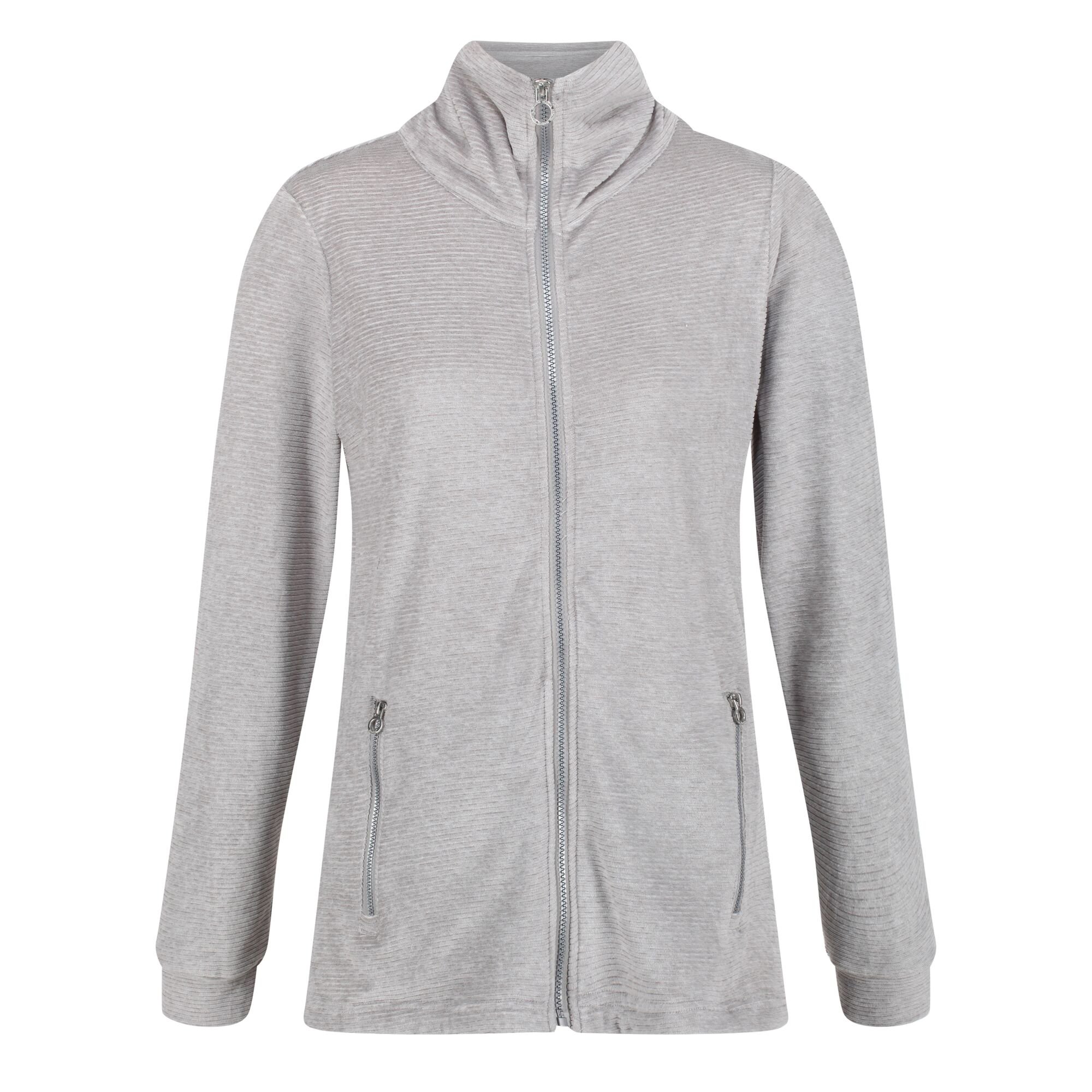 Women's Everleigh Full Zip Fleece | Mineral Grey Texture