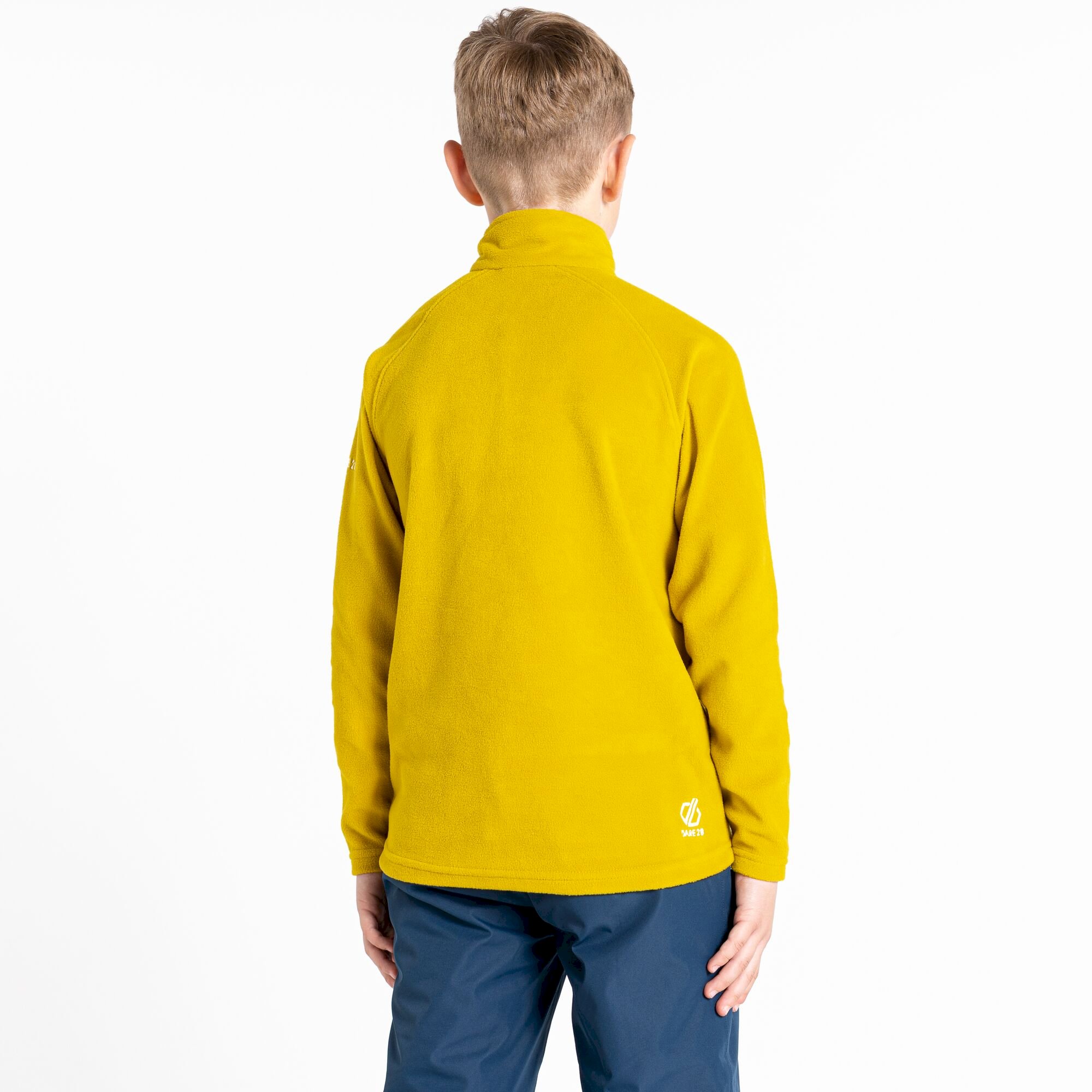 Dare 2b - Kids' Freehand Half Zip Lightweight Fleece | Moss Yellow
