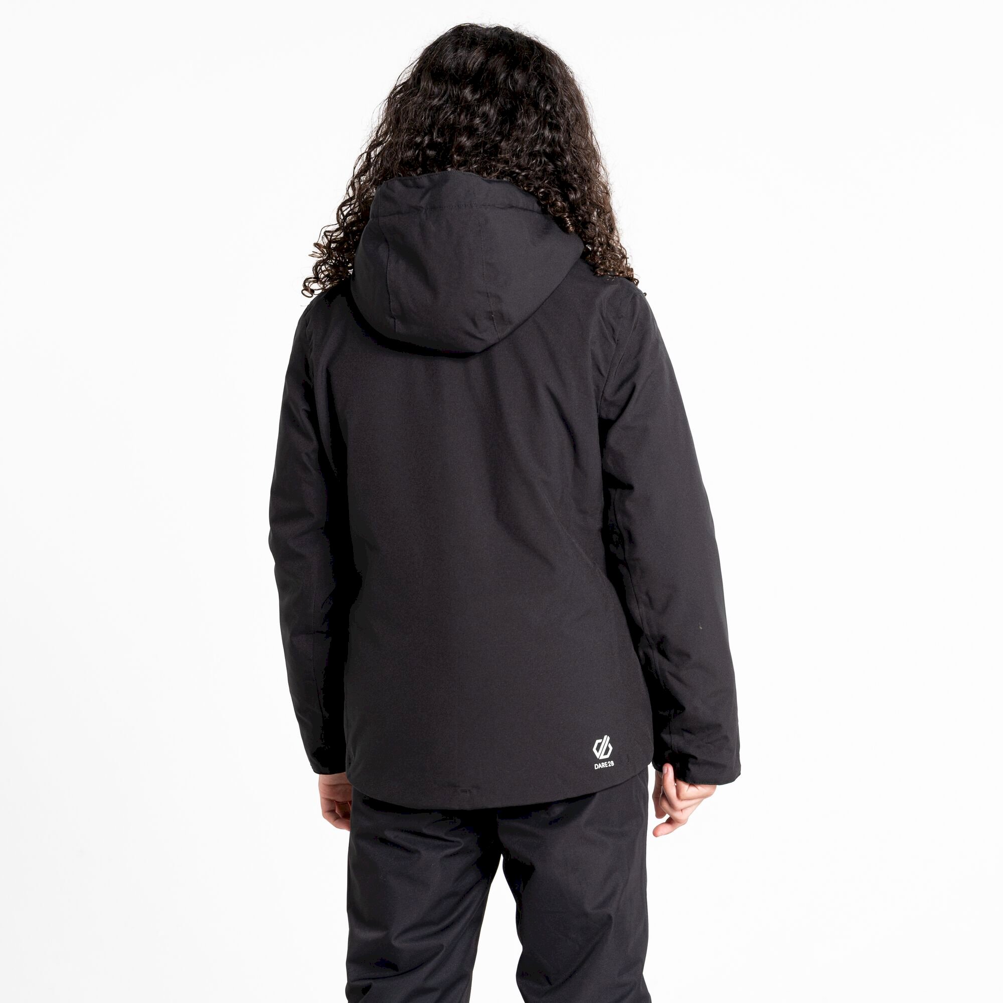 Dare 2b - Girls' Belief II Ski Jacket | Black White