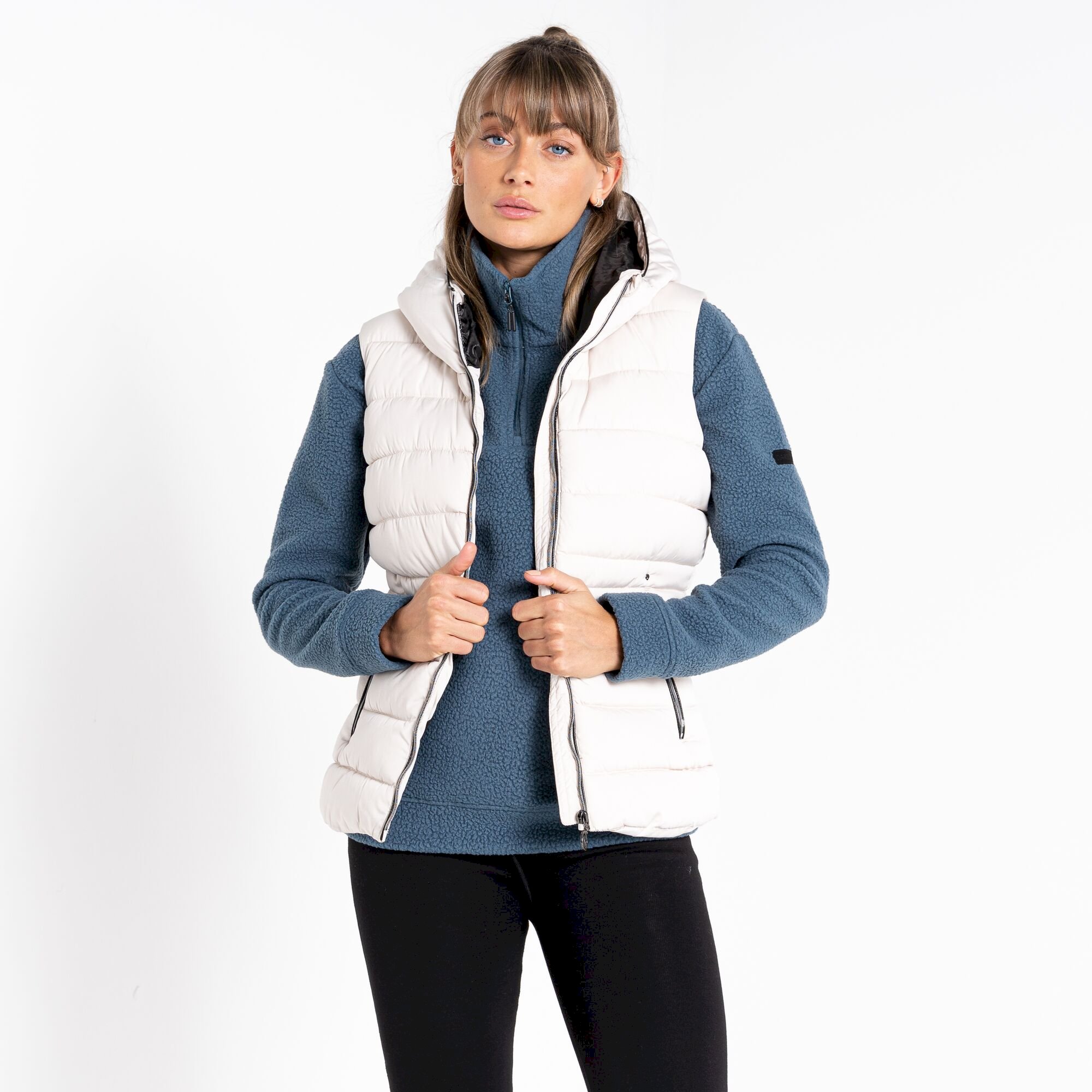 Dare 2b - Women's Reputable Padded Gilet | Barley White