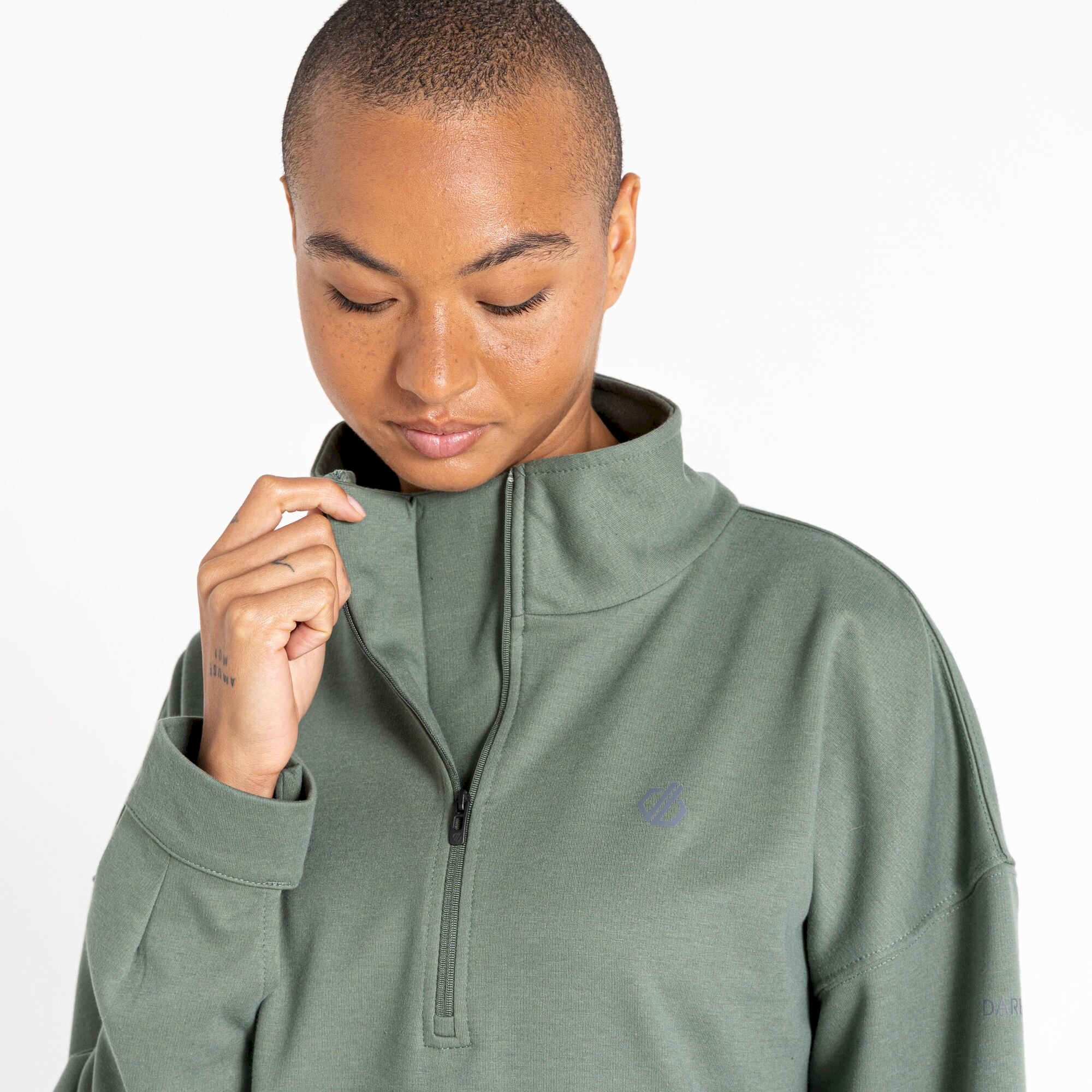 Dare 2b - Women's Recoup II Half Zip Sweatshirt | Duck Green