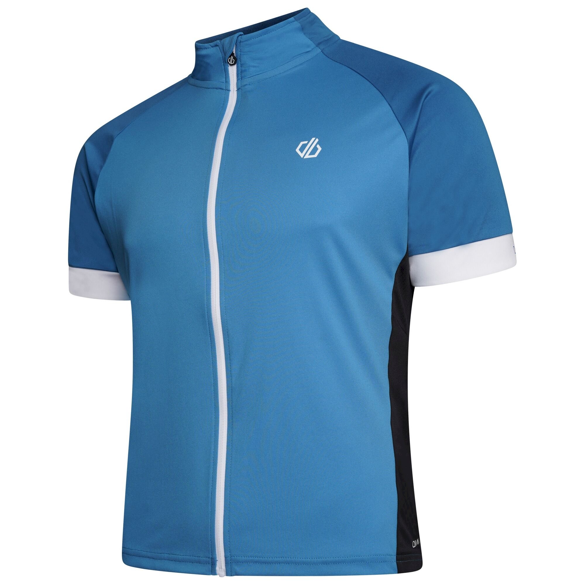 Dare 2b - Men's Protraction Full Zip Lightweight Jersey | Methyl Blue Petrol Blue