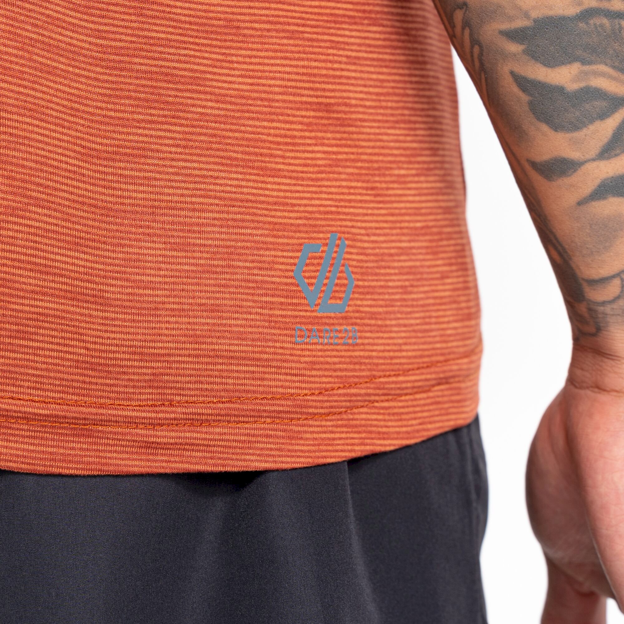 Dare 2b - Men's Persist T-Shirt | Burnt Brick Marl