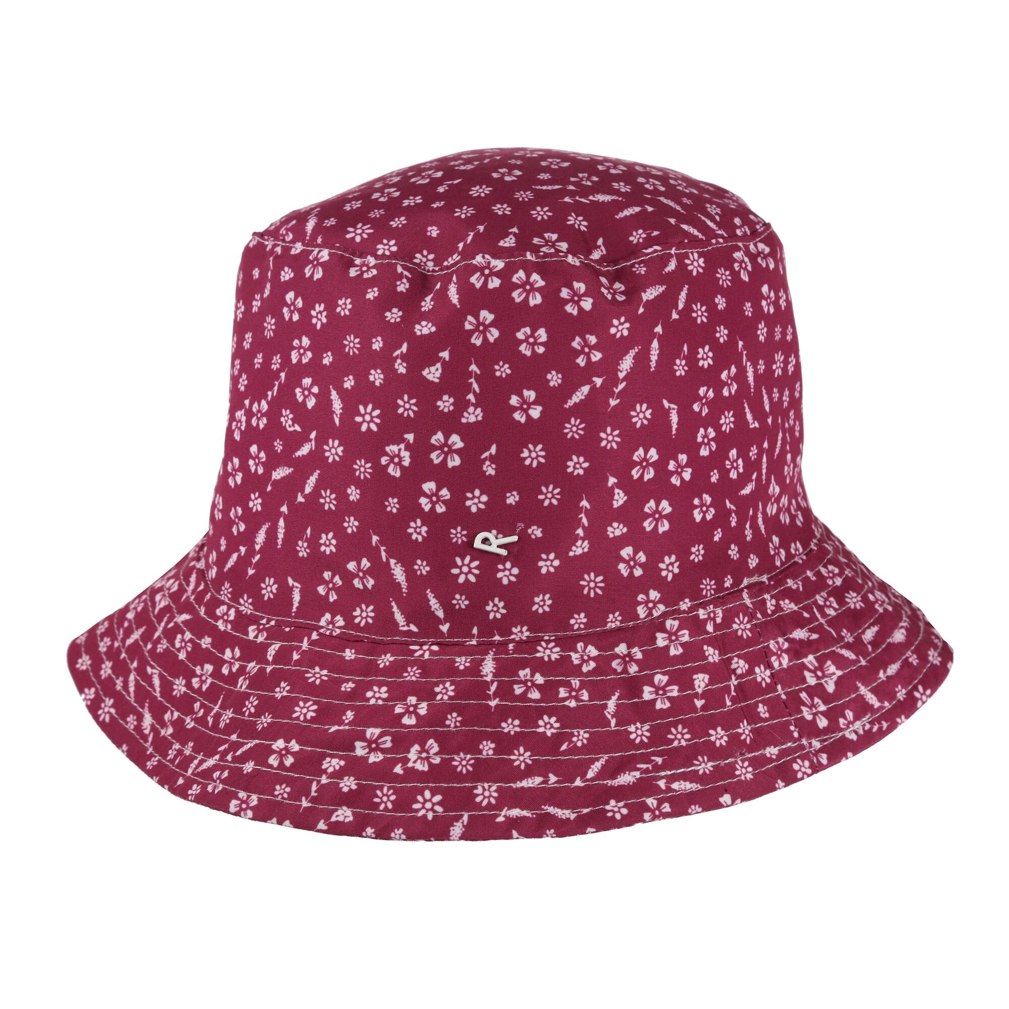 Women's Jaliyah Showerproof Bucket Hat | Fuchsia Ditsy
