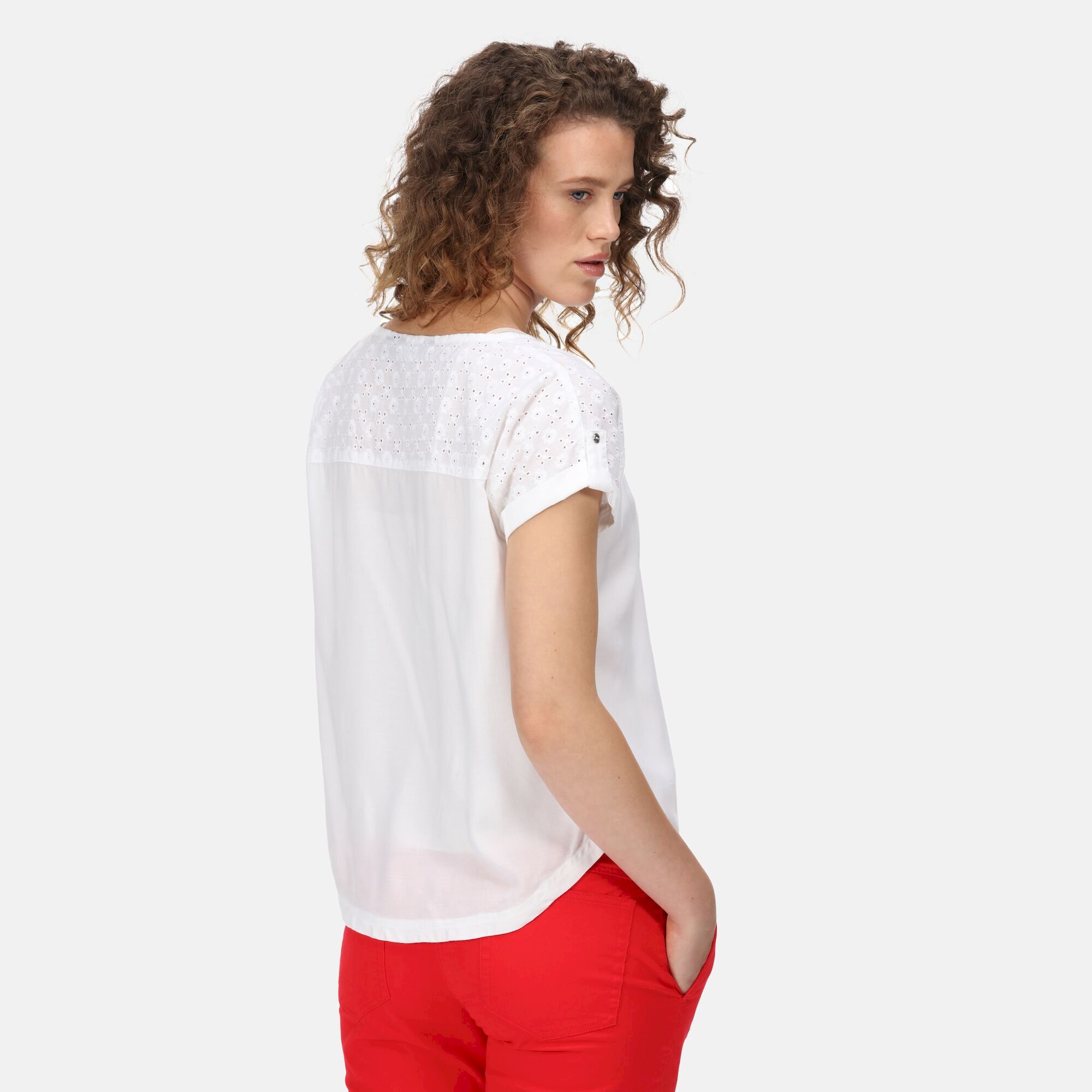 Women's Jaida Cotton T-Shirt | White