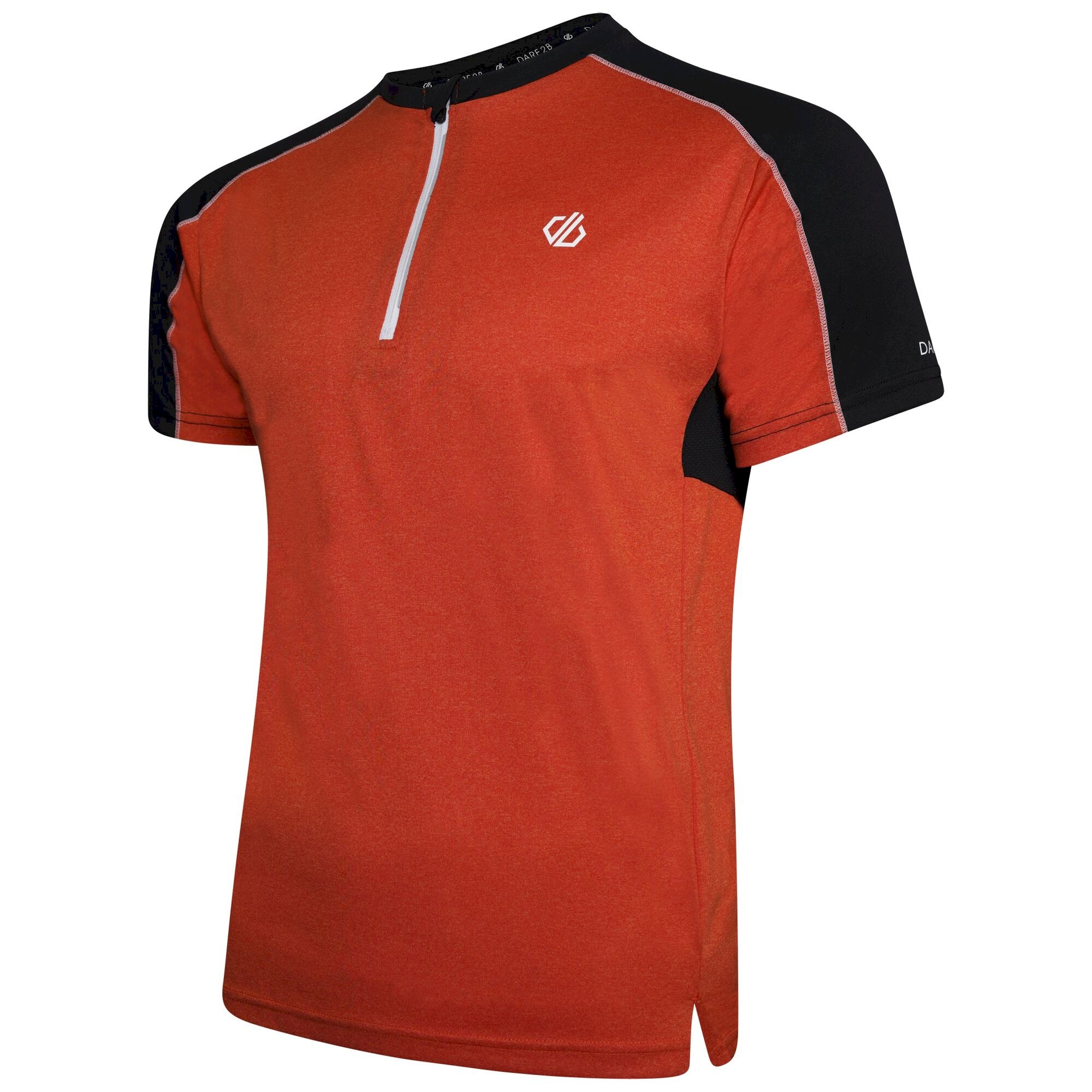 Dare 2b - Men's Aces II Half Zip lightweight Jersey | Trail Blaze Black