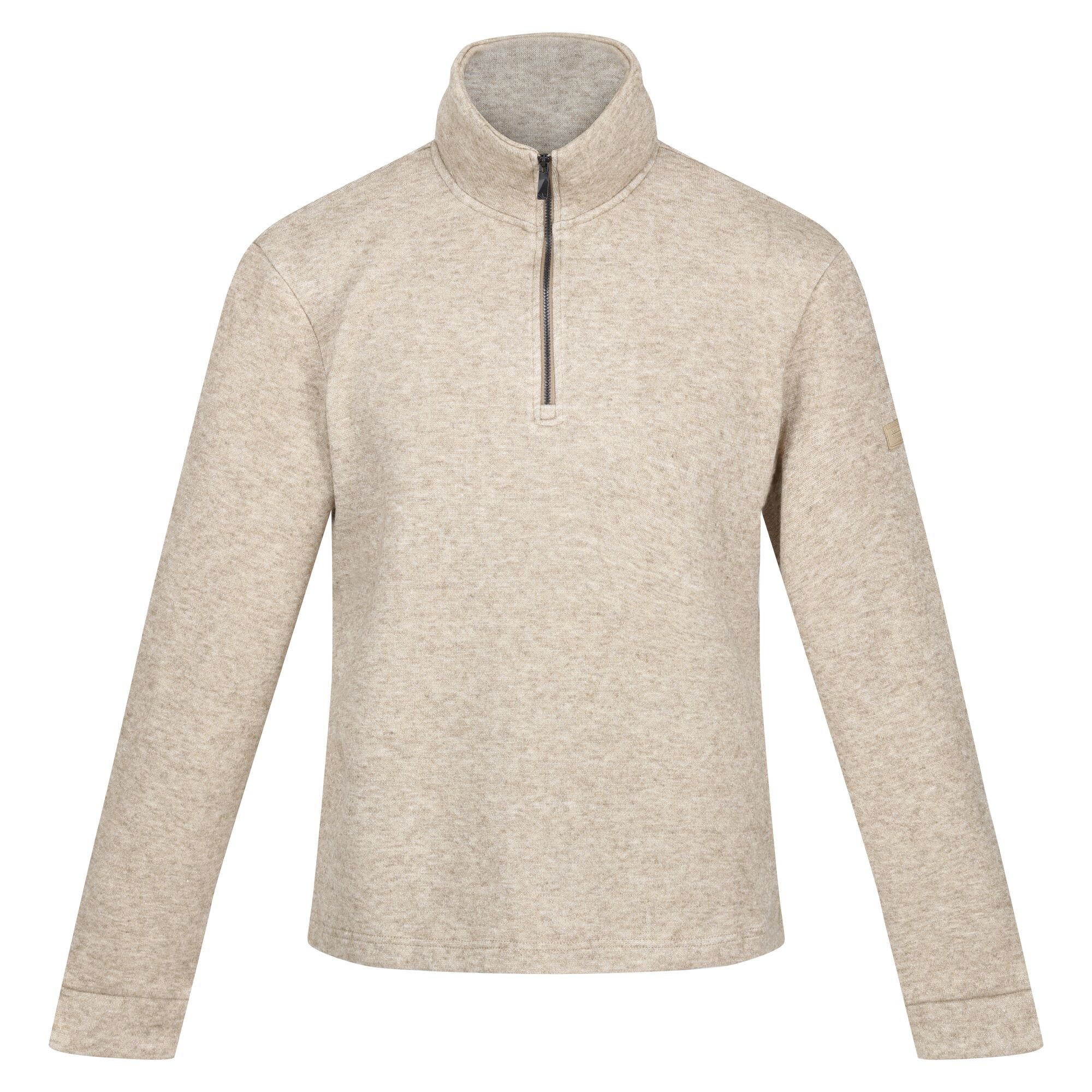 Men's Lanchester Quarter Zip Fleece | Gold Sand Marl