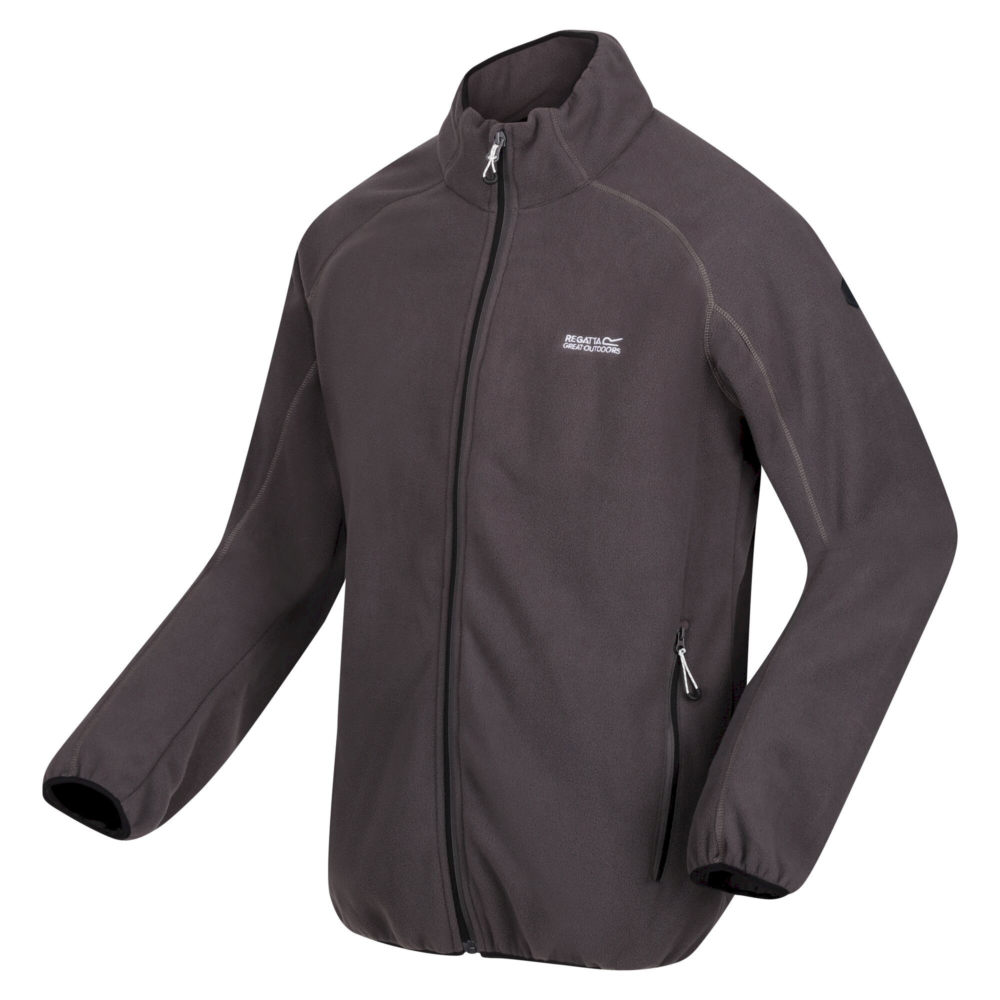 Men's Hadfield Full Zip Fleece | Dark Grey