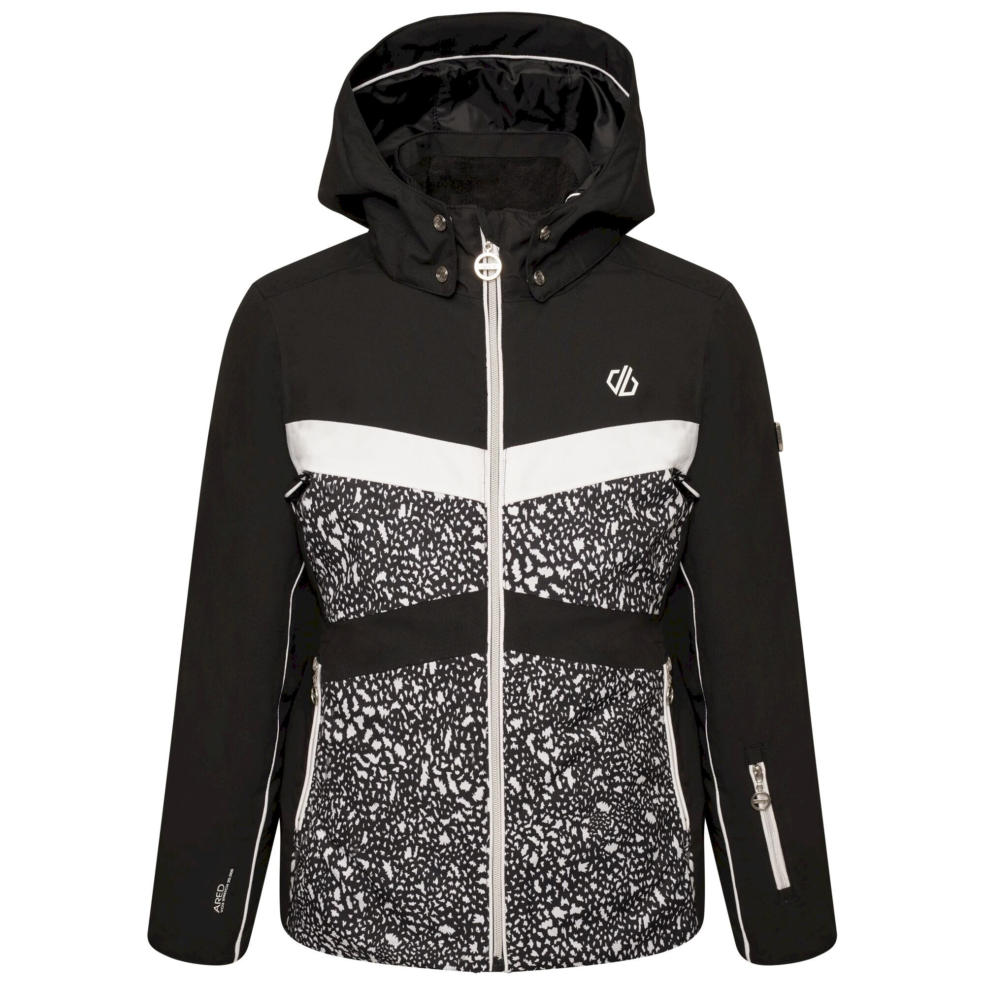 Dare 2b - Girls' Belief II Ski Jacket | Black White